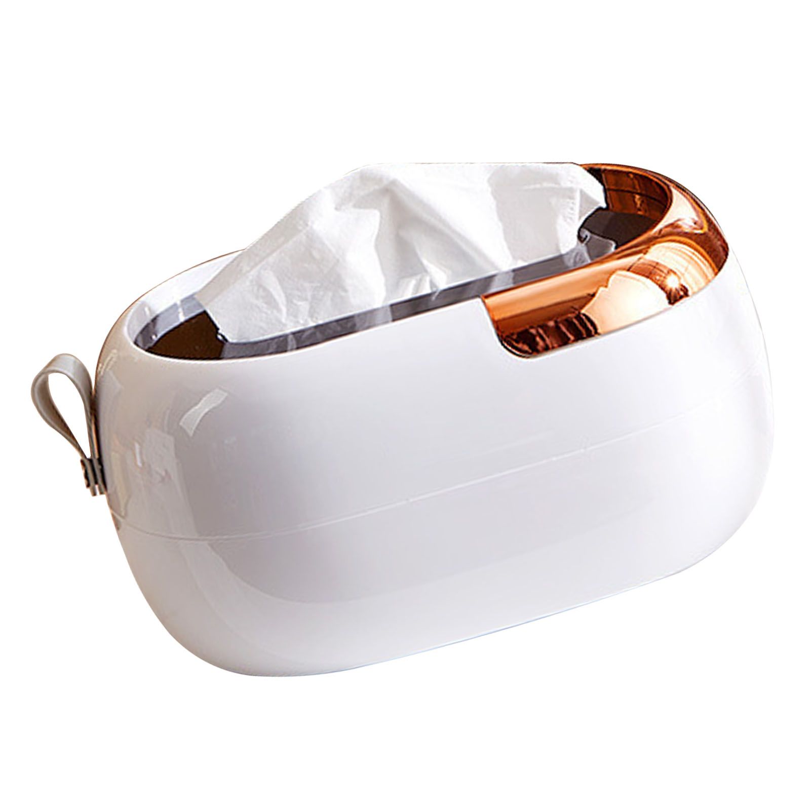 Desktop Tissue Holder Simple Large Capacity Wall Mounted Spring Lifting Tissue view 6