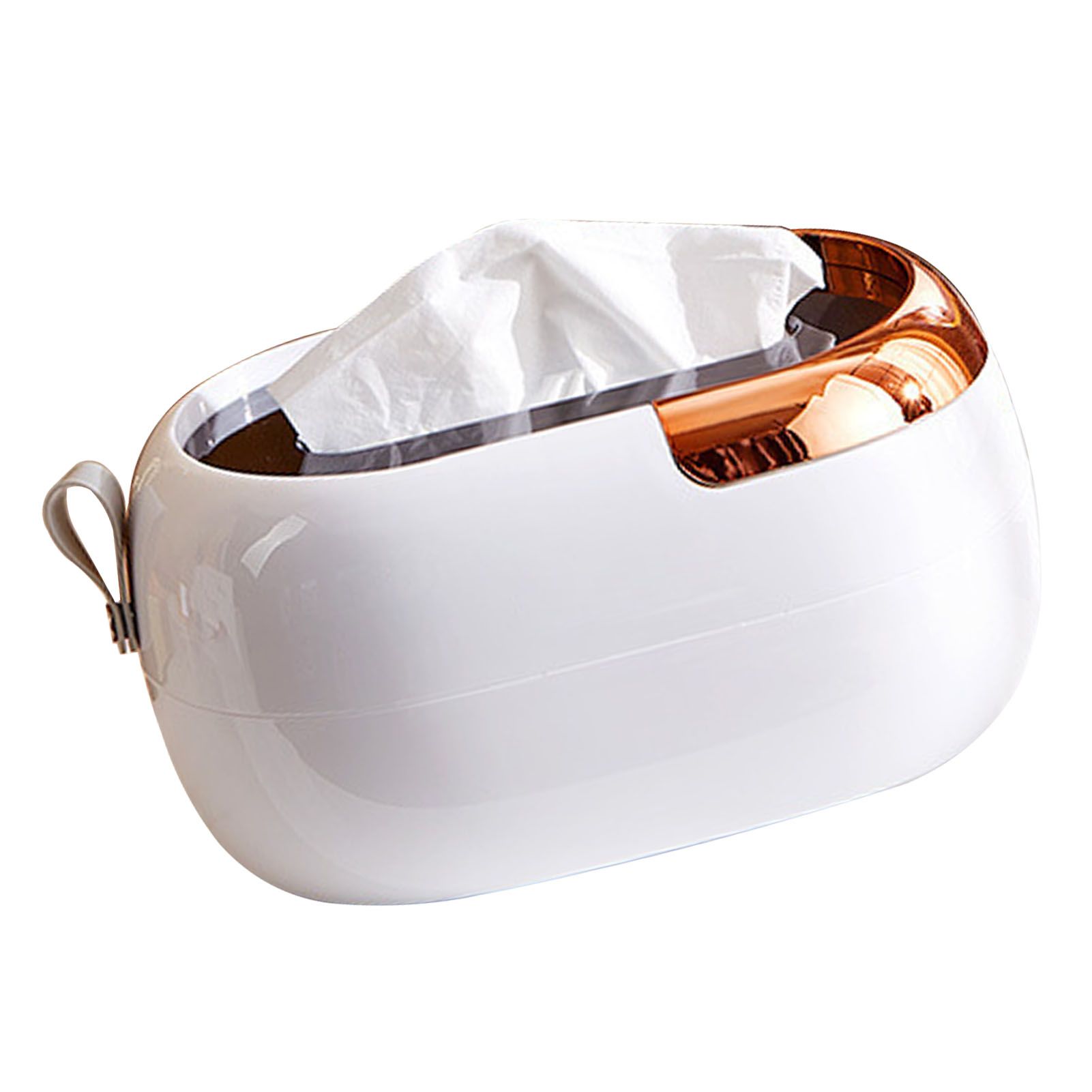 Desktop Tissue Holder Simple Large Capacity Wall Mounted Spring Lifting Tissue view 8