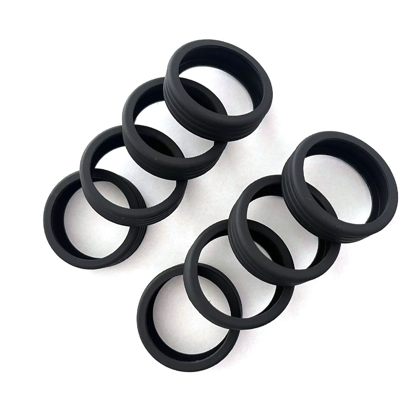 8Pcs Luggage Wheel Covers Carry On Suitcase Caster Wheels Protector Silicone — image 1