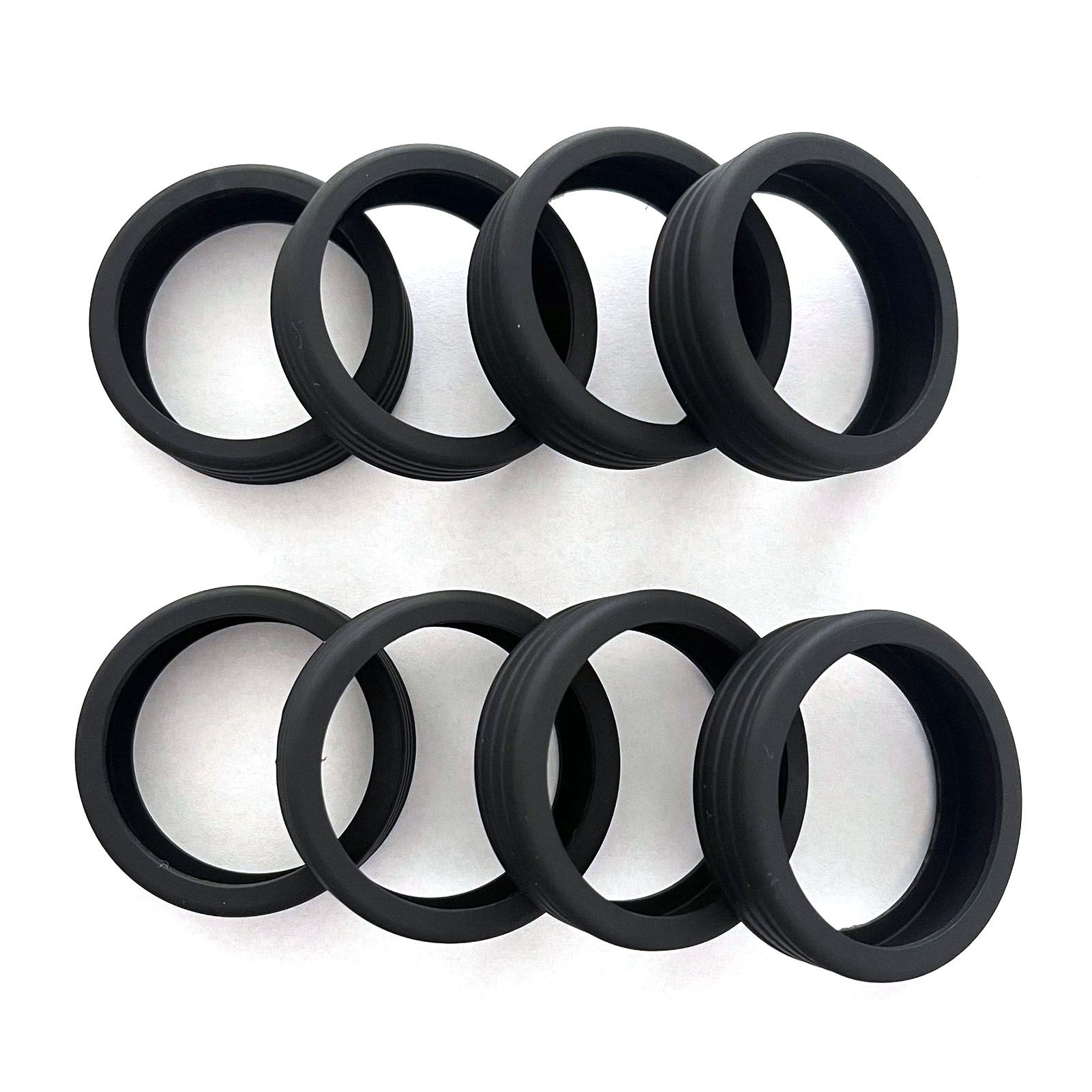 8Pcs Luggage Wheel Covers Carry On Suitcase Caster Wheels Protector Silicone view 3