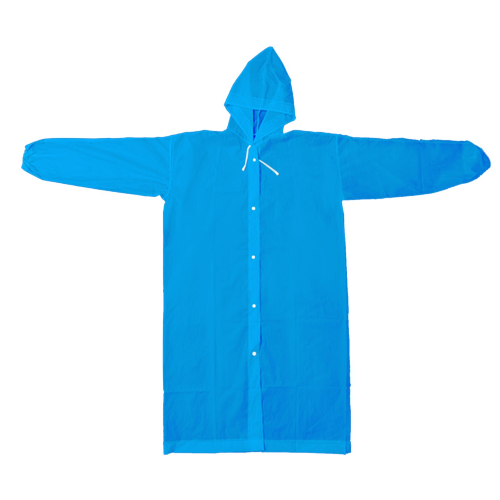 Adult Rain Poncho Reusable EVA Raincoat Thickened Waterproof Rain Gear with view 3