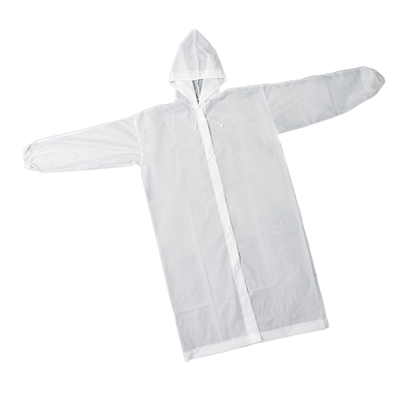 Adult Rain Poncho Reusable EVA Raincoat Thickened Waterproof Rain Gear with view 4