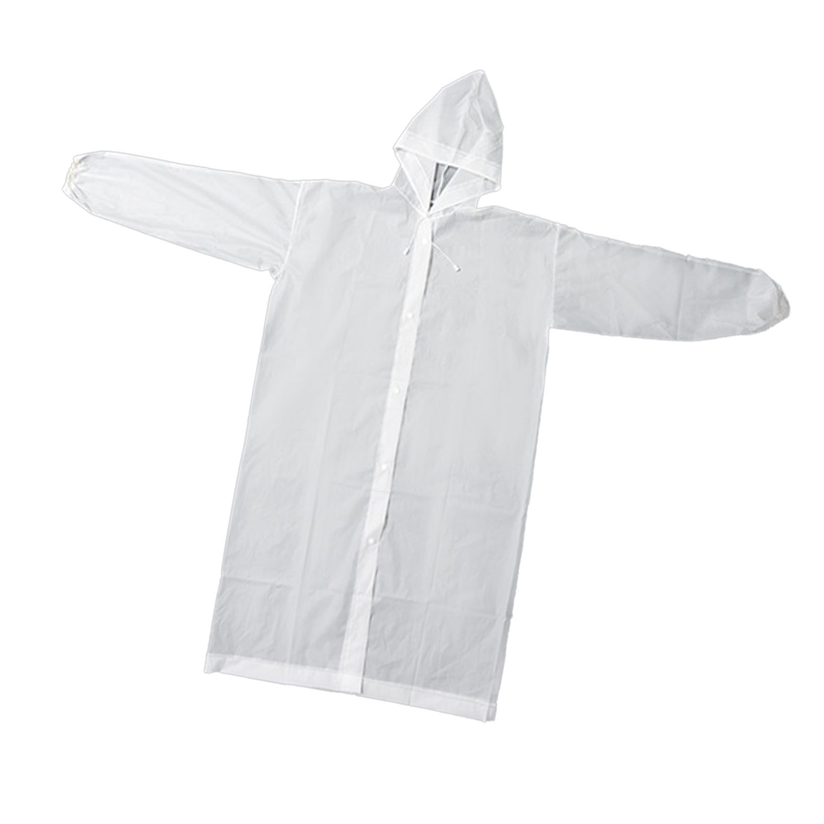 Adult Rain Poncho Reusable EVA Raincoat Thickened Waterproof Rain Gear with view 6