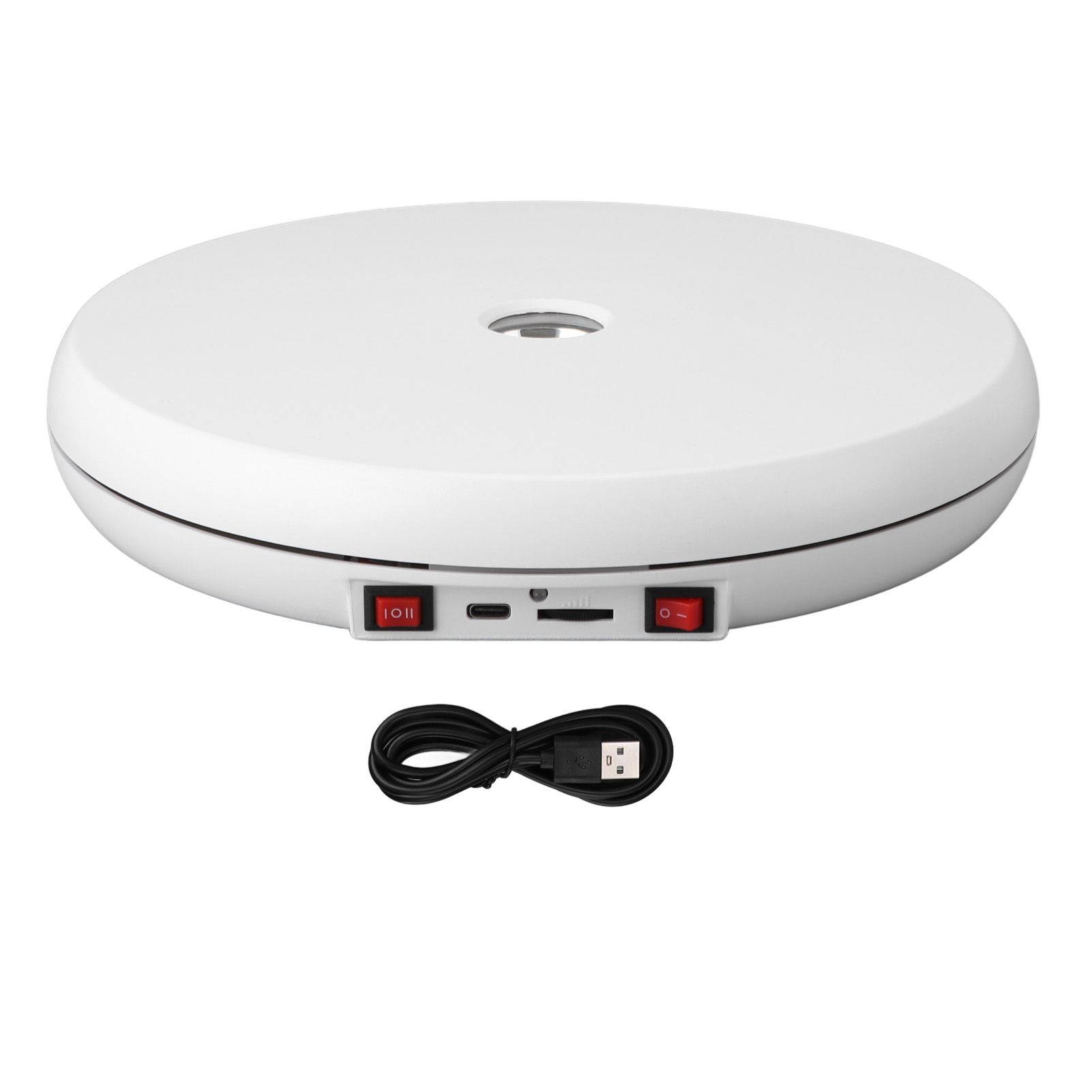 Rotating Display Stand 10 Inch 55lbs Load 360 Degree Electric Turntable view 3