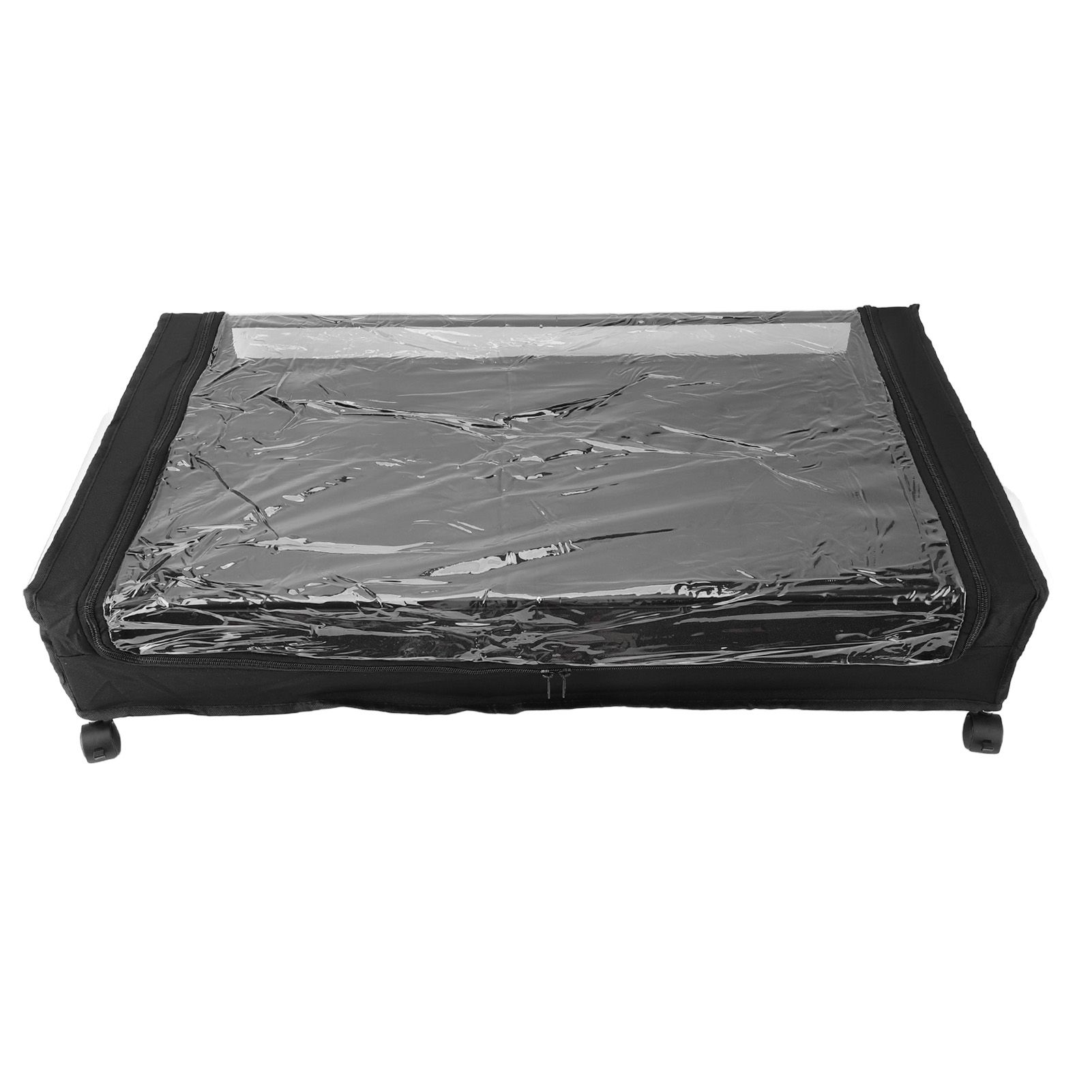 Under Bed Storage Container Large Capacity Space Saving 4 Wheels Under Bed view 4