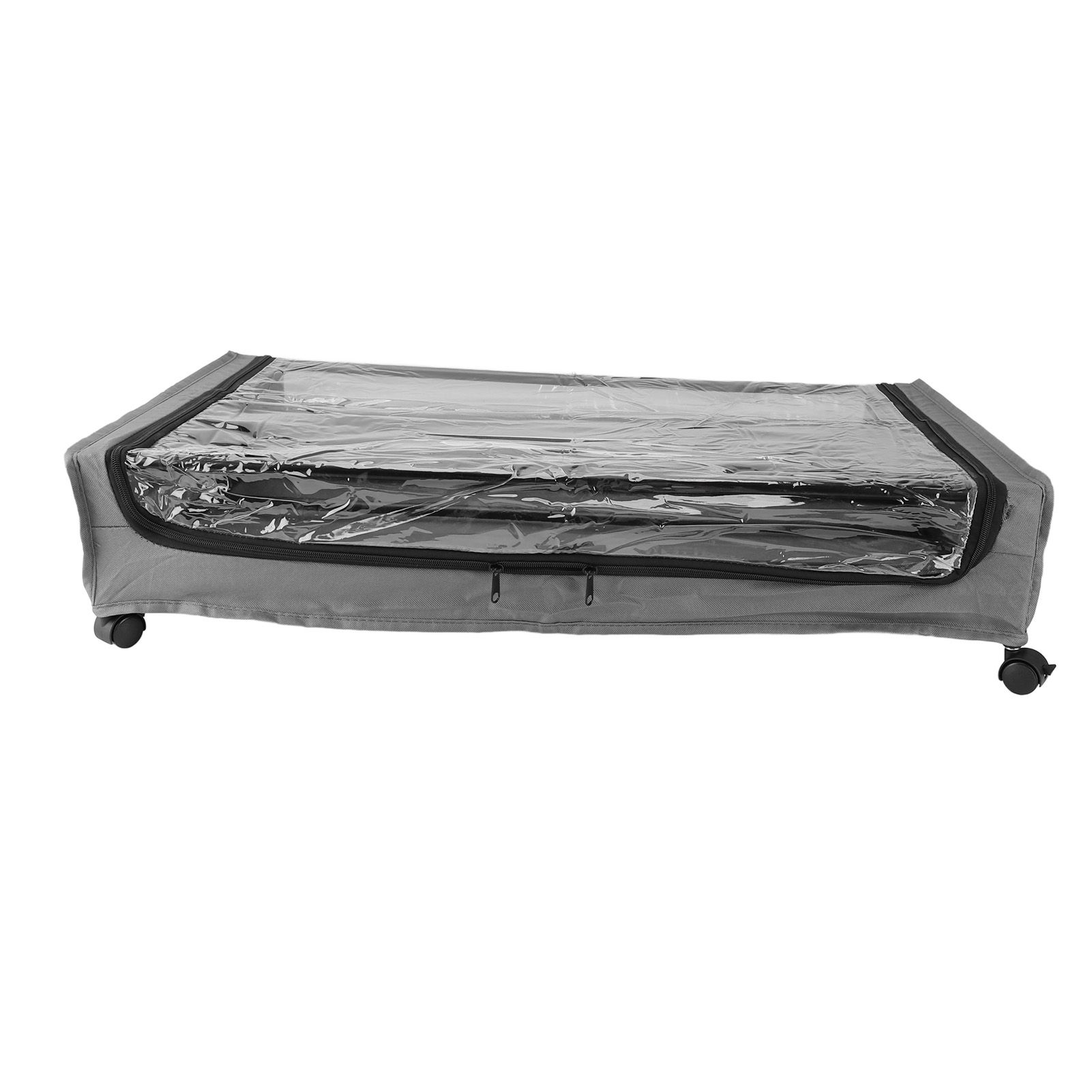 Under Bed Storage Container Large Capacity Space Saving 4 Wheels Under Bed