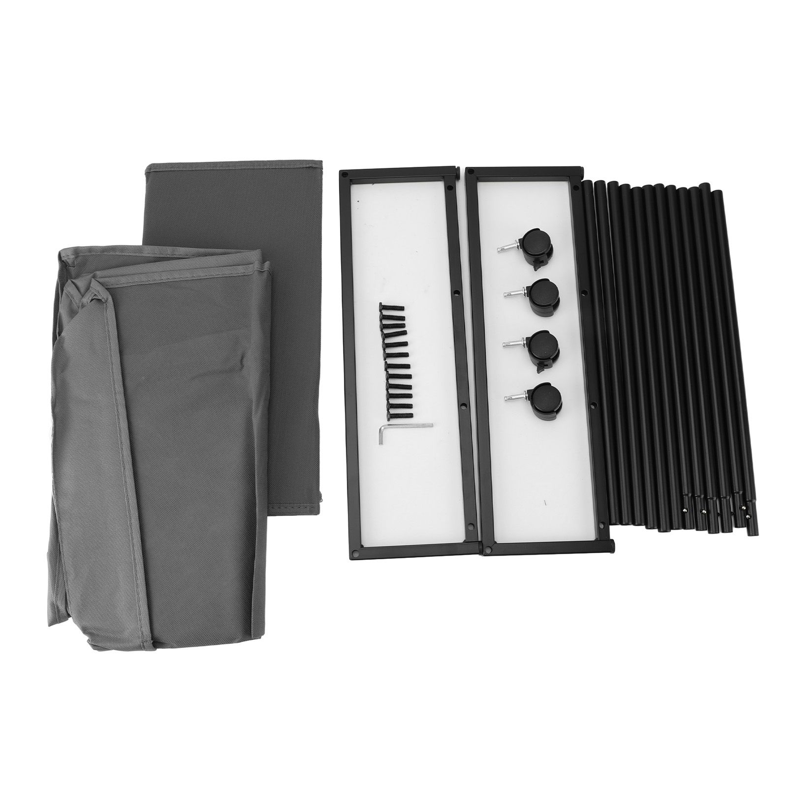 Under Bed Storage Container Large Capacity Space Saving 4 Wheels Under Bed view 3