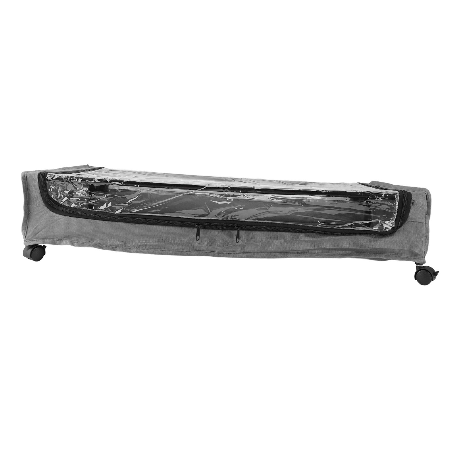 Under Bed Storage Container Large Capacity Space Saving 4 Wheels Under Bed view 4