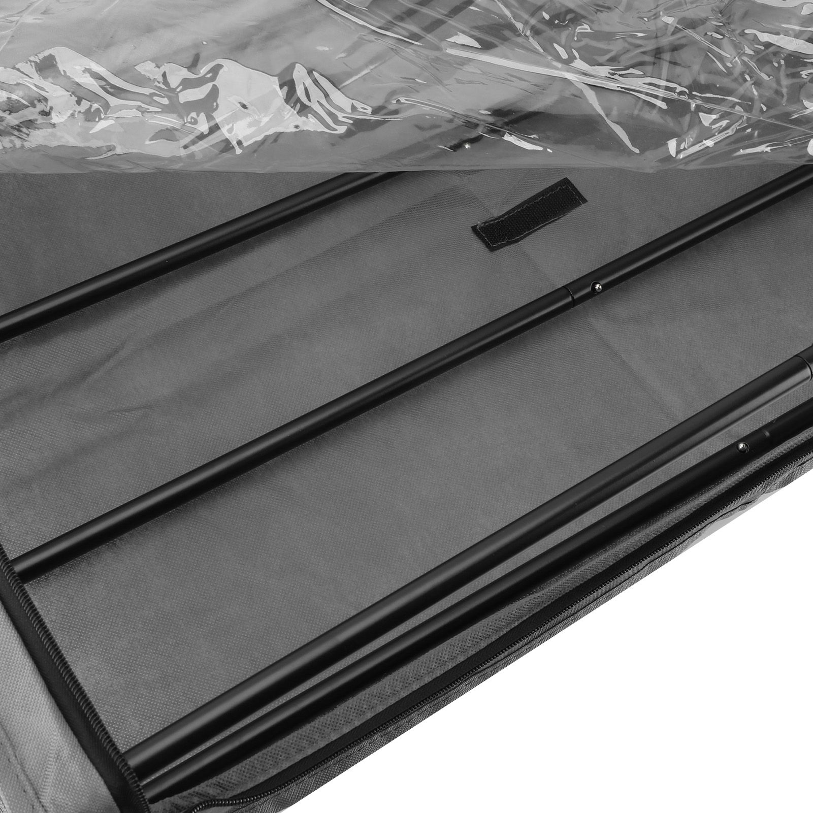 Under Bed Storage Container Large Capacity Space Saving 4 Wheels Under Bed view 5