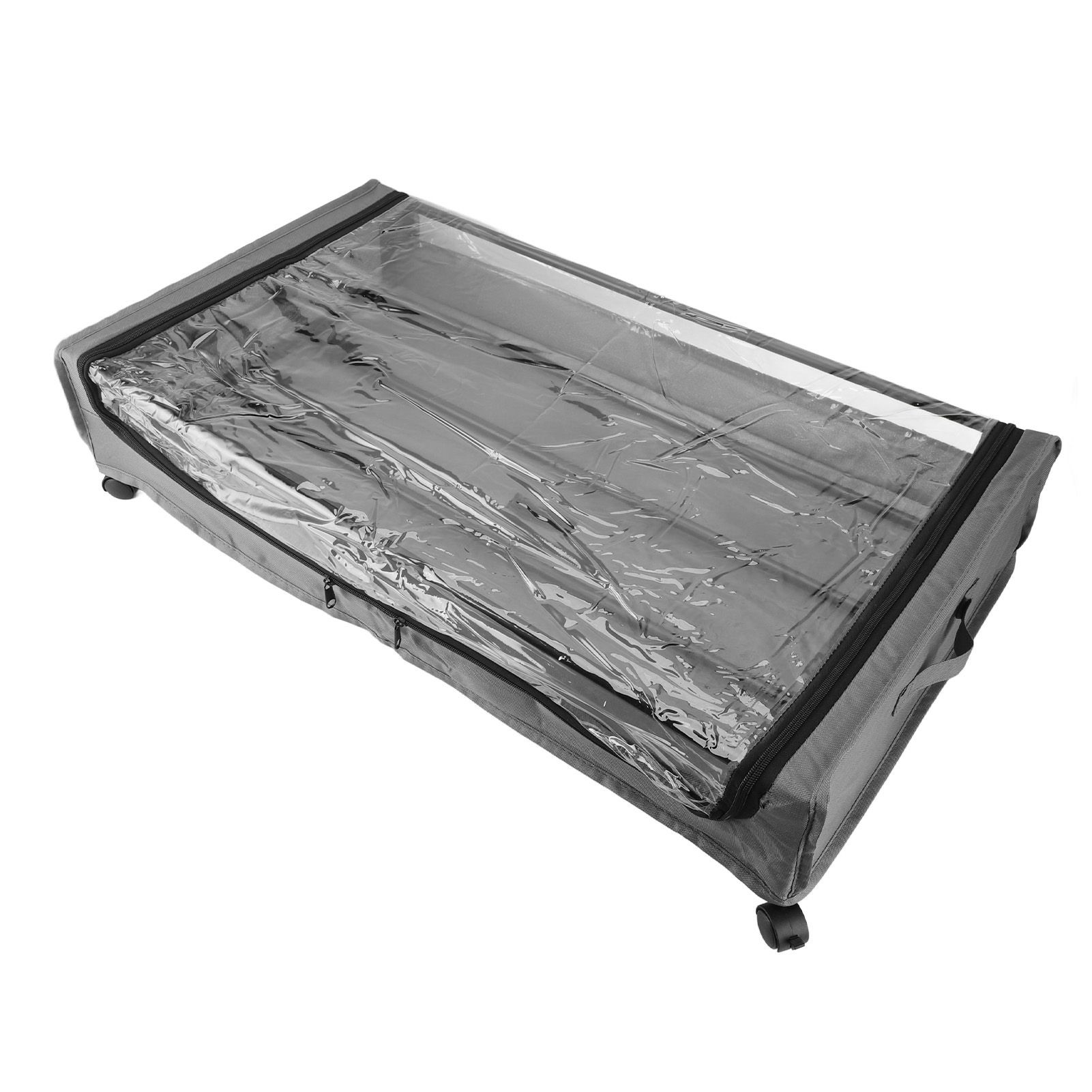 Under Bed Storage Container Large Capacity Space Saving 4 Wheels Under Bed view 6