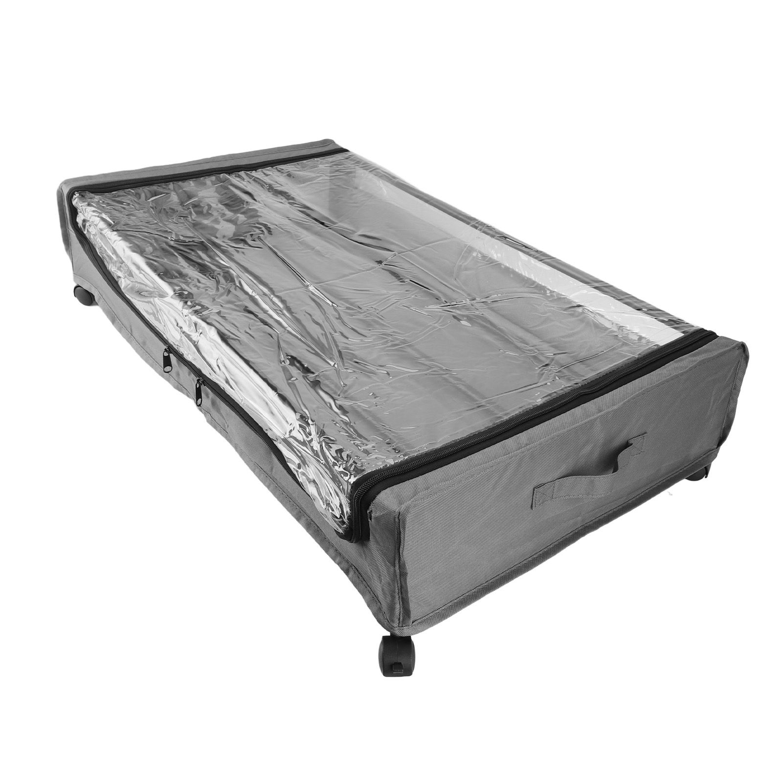 Under Bed Storage Container Large Capacity Space Saving 4 Wheels Under Bed view 8