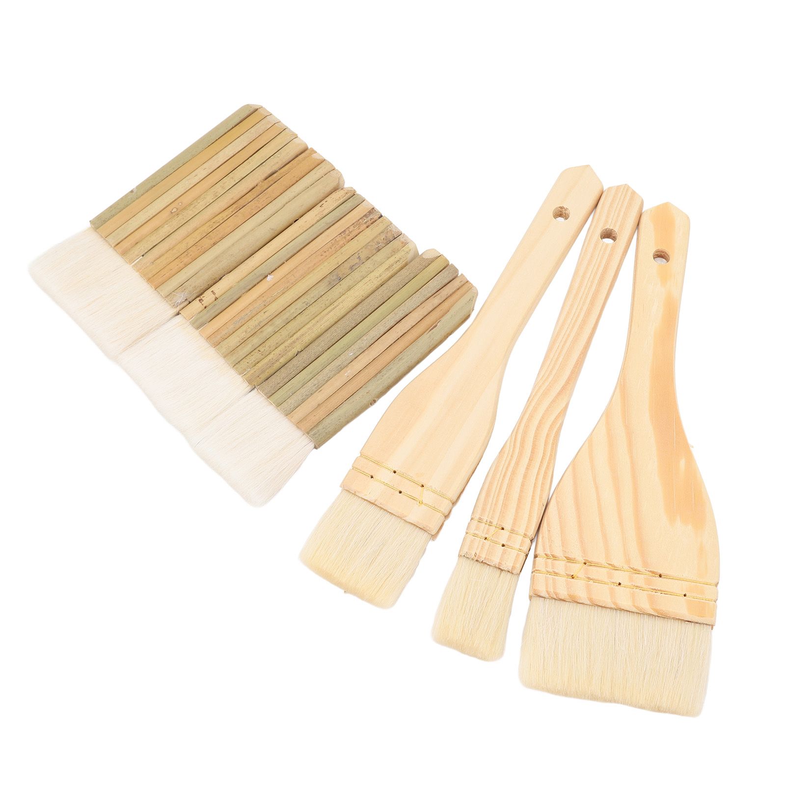 6pcs Pottery Glaze Brushes Professional Paint Brush Artist Painting Brushes view 9