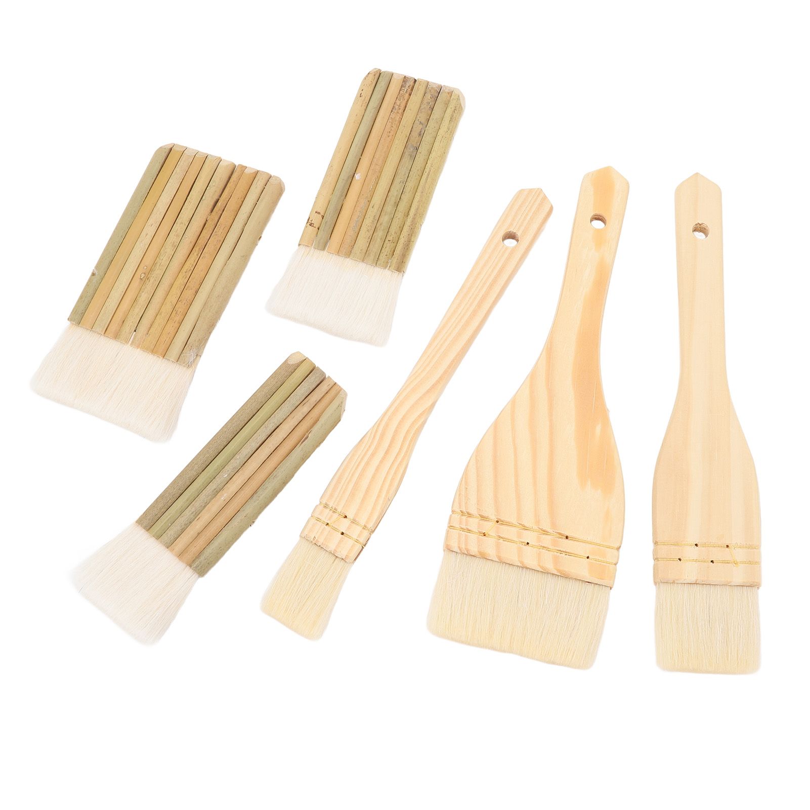 6pcs Pottery Glaze Brushes Professional Paint Brush Artist Painting Brushes view 12