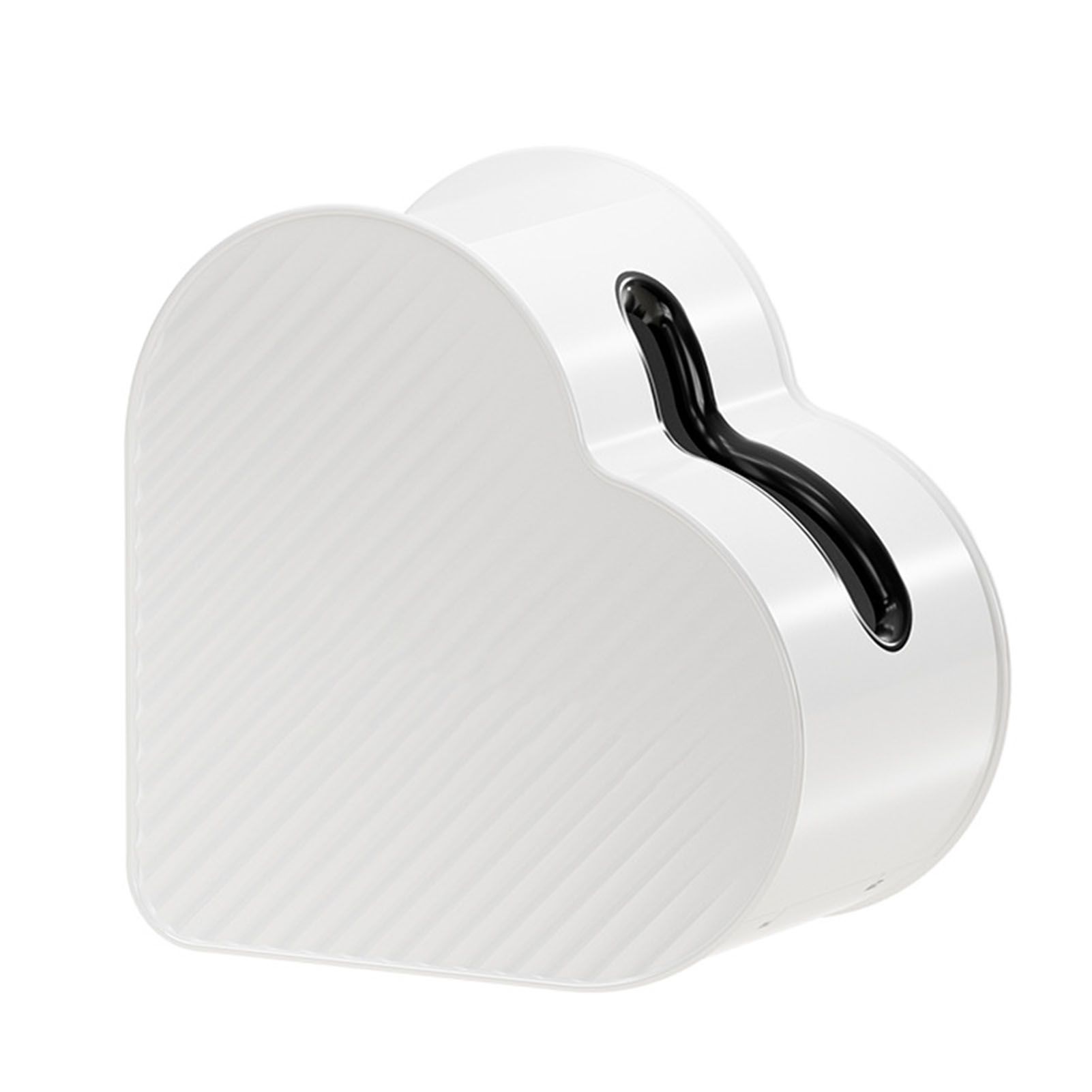 Tissue Box Cover Heart Shaped Tissue Dispenser Holder for Home Living Room view 3