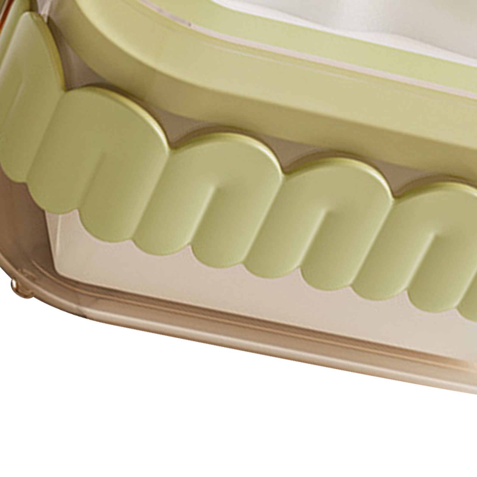 Tissue Dispenser Box Modern Cute Home Desktop Plastic Tissue Container for view 5