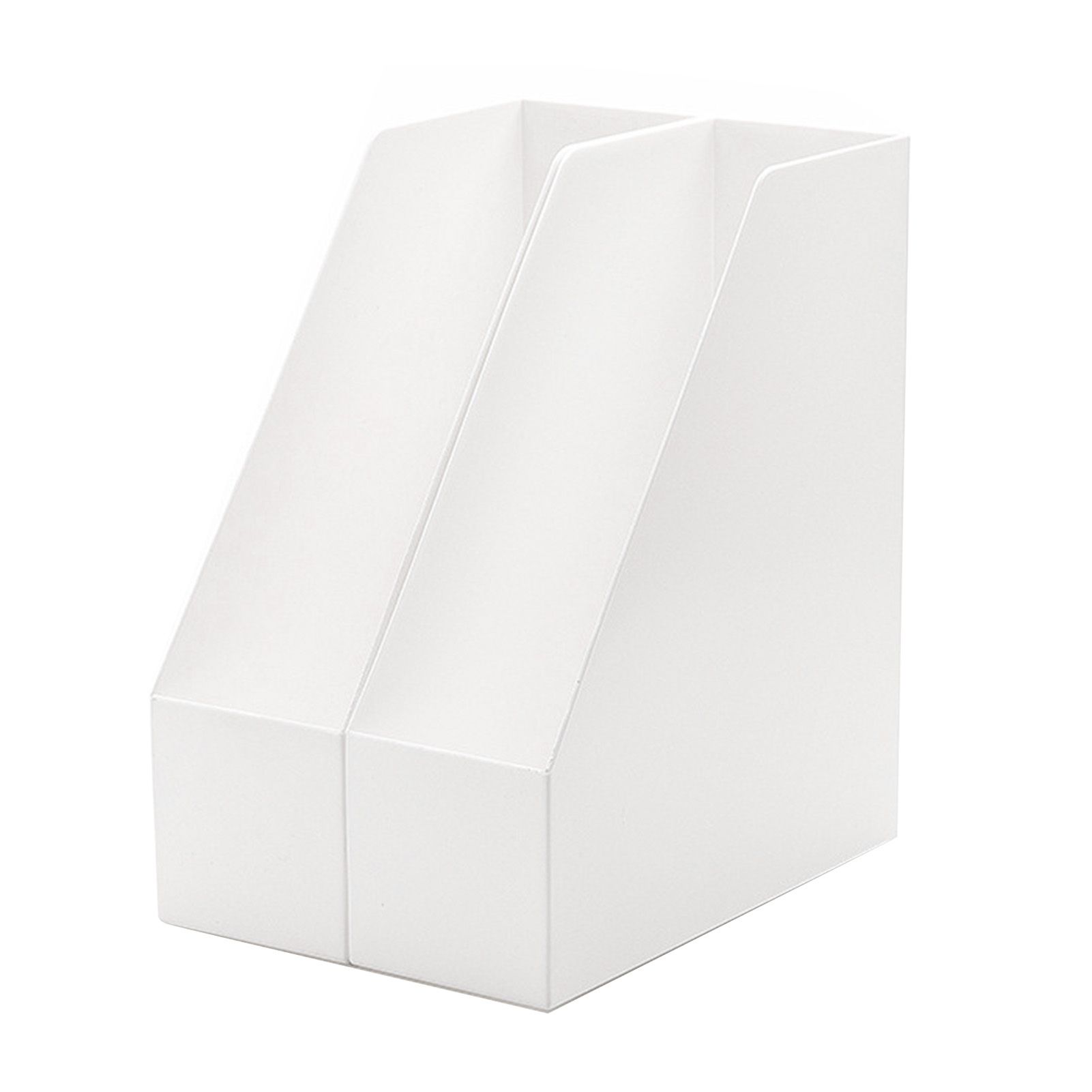 Book Storage Rack Simple Multifunctional Portable Plastic Desktop Bookend File view 3