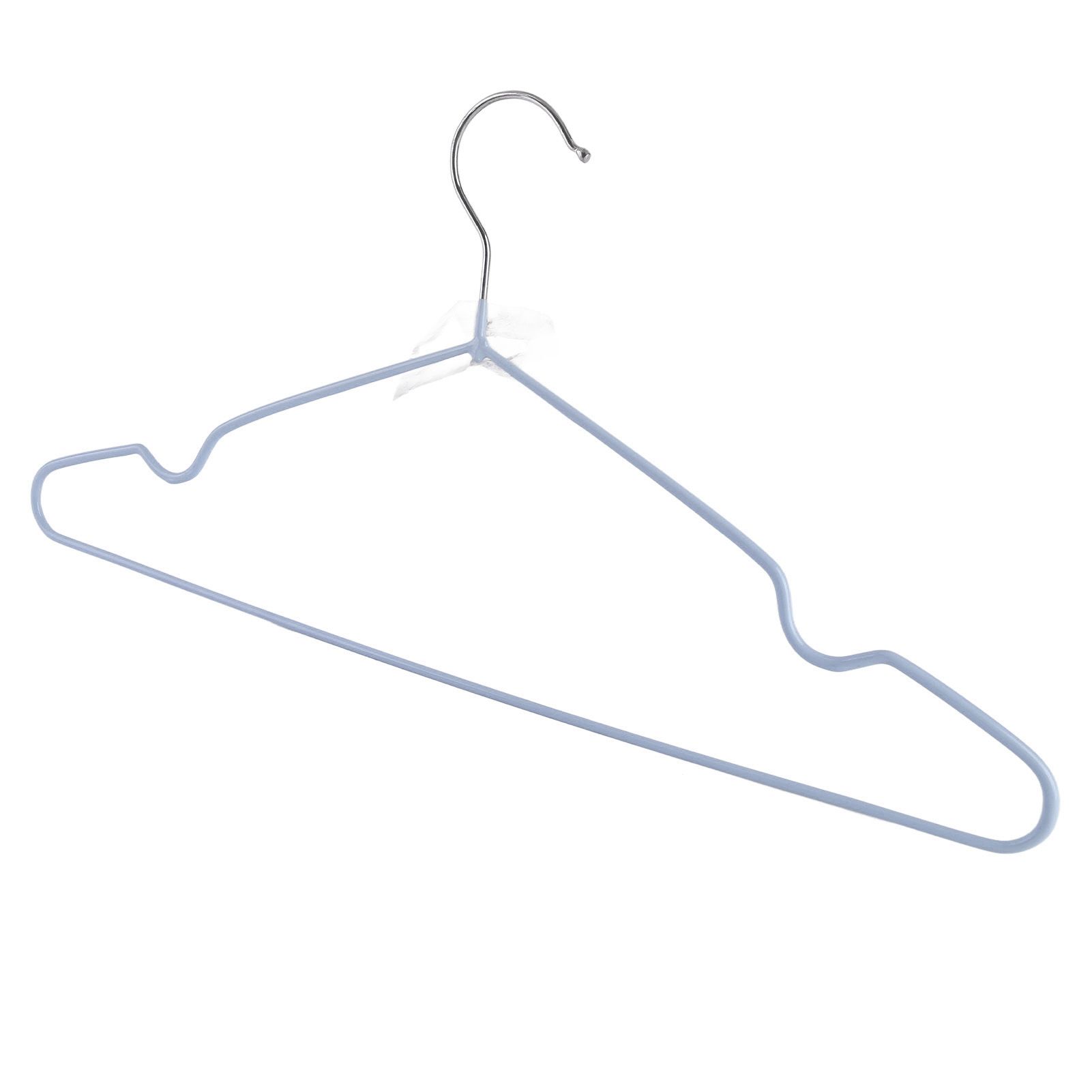 Plastic Clothes Hangers Nonslip Traceless Multifunction Heavy Duty Dry Wet view 2