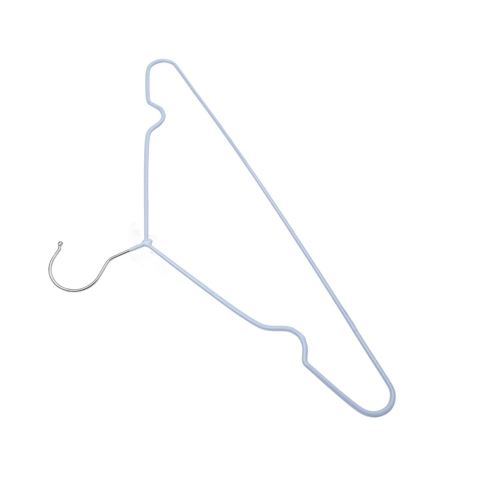 Plastic Clothes Hangers Nonslip Traceless Multifunction Heavy Duty Dry Wet view 3