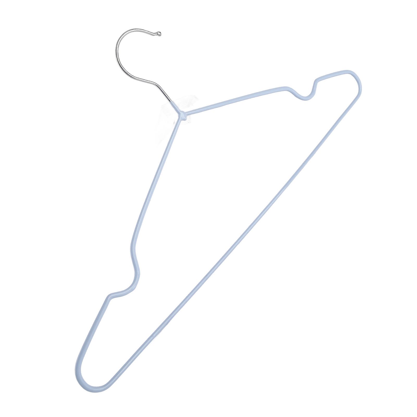 Plastic Clothes Hangers Nonslip Traceless Multifunction Heavy Duty Dry Wet view 4