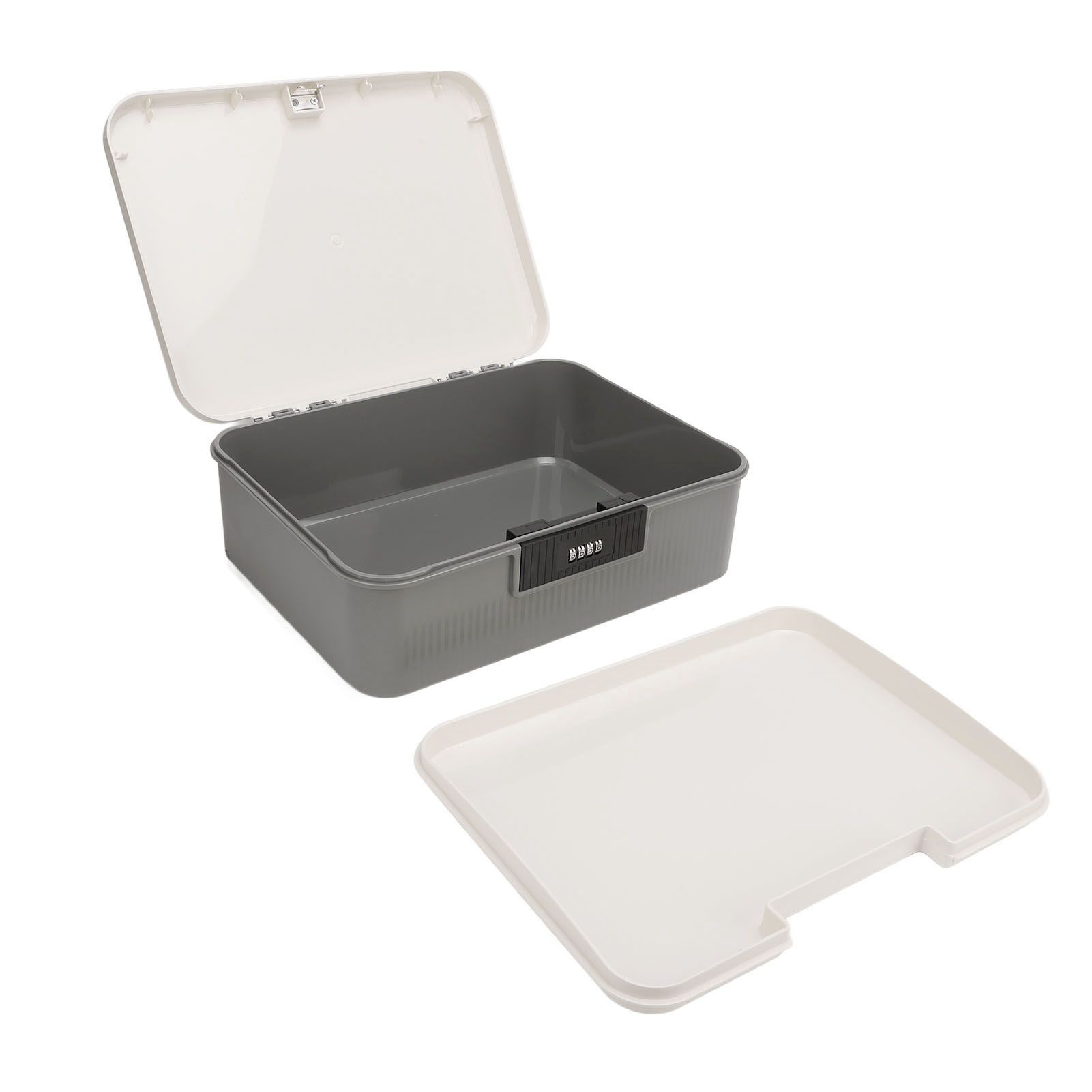 Password Storage Box 16L Capacity Compartment Design File Storage Case view 12