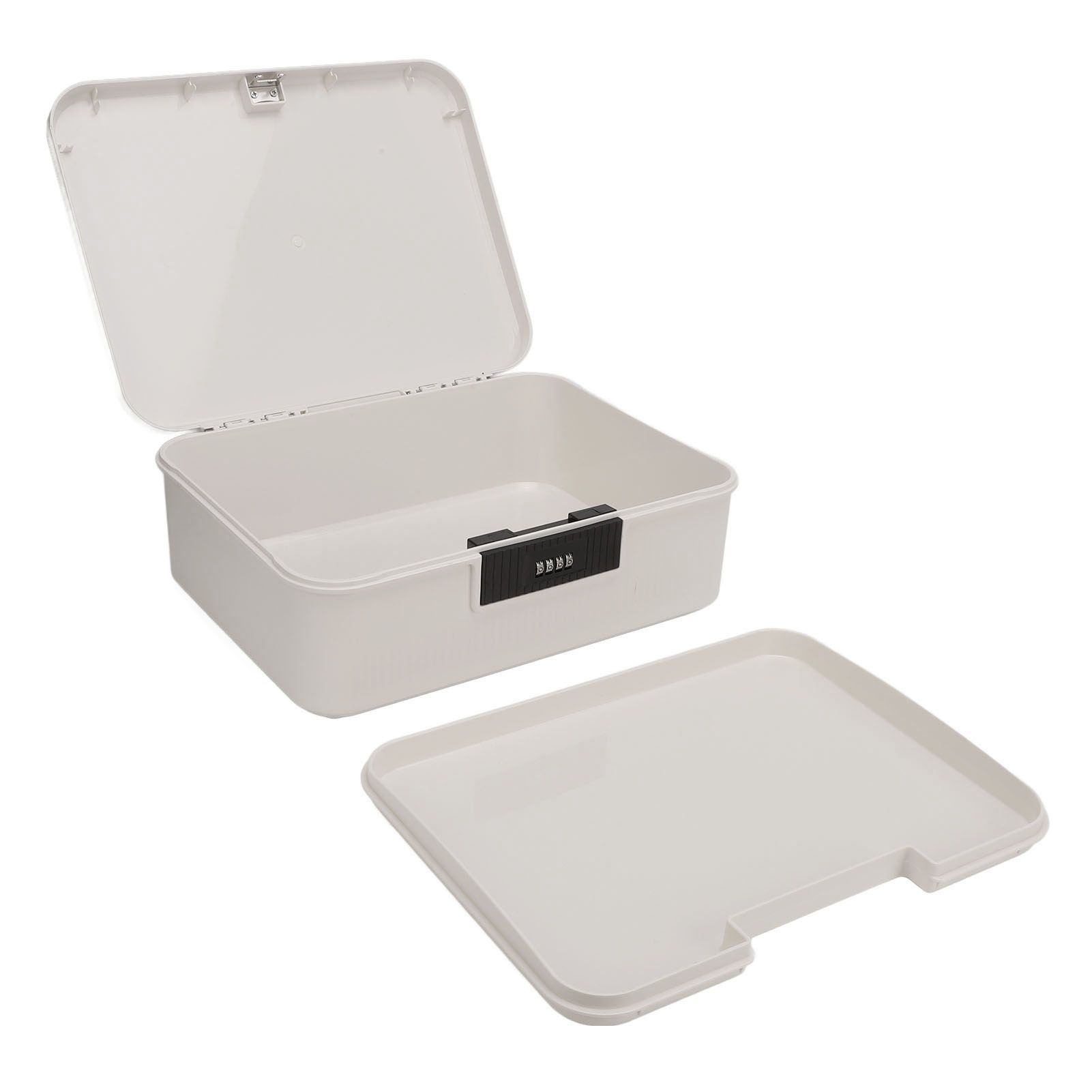 Password Storage Box 16L Capacity Compartment Design File Storage Case view 8