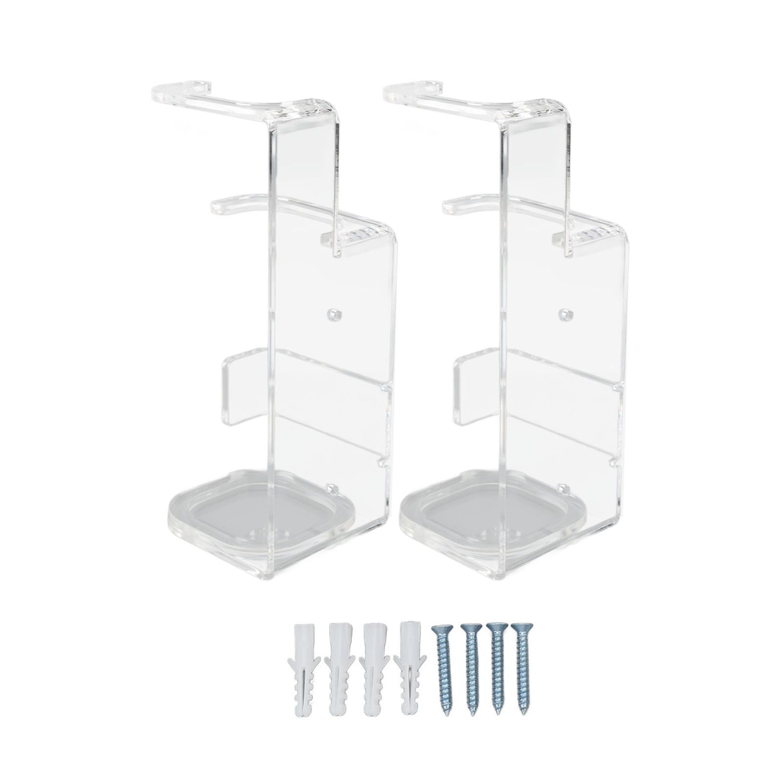 2 Pcs Sword Wall Mount Acrylic Sword Display Stand for Home Shopping Mall Cafe view 3