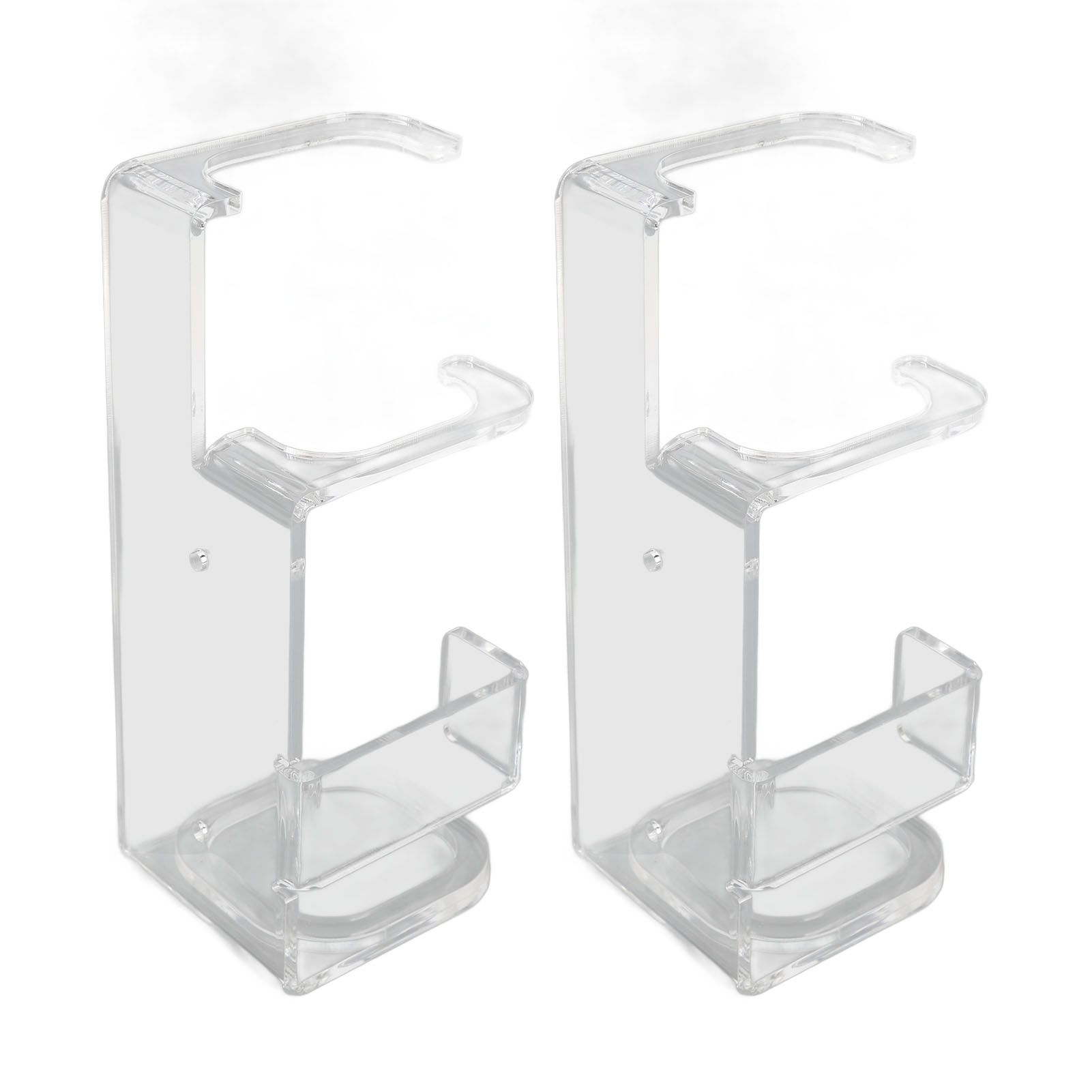 2 Pcs Sword Wall Mount Acrylic Sword Display Stand for Home Shopping Mall Cafe view 6
