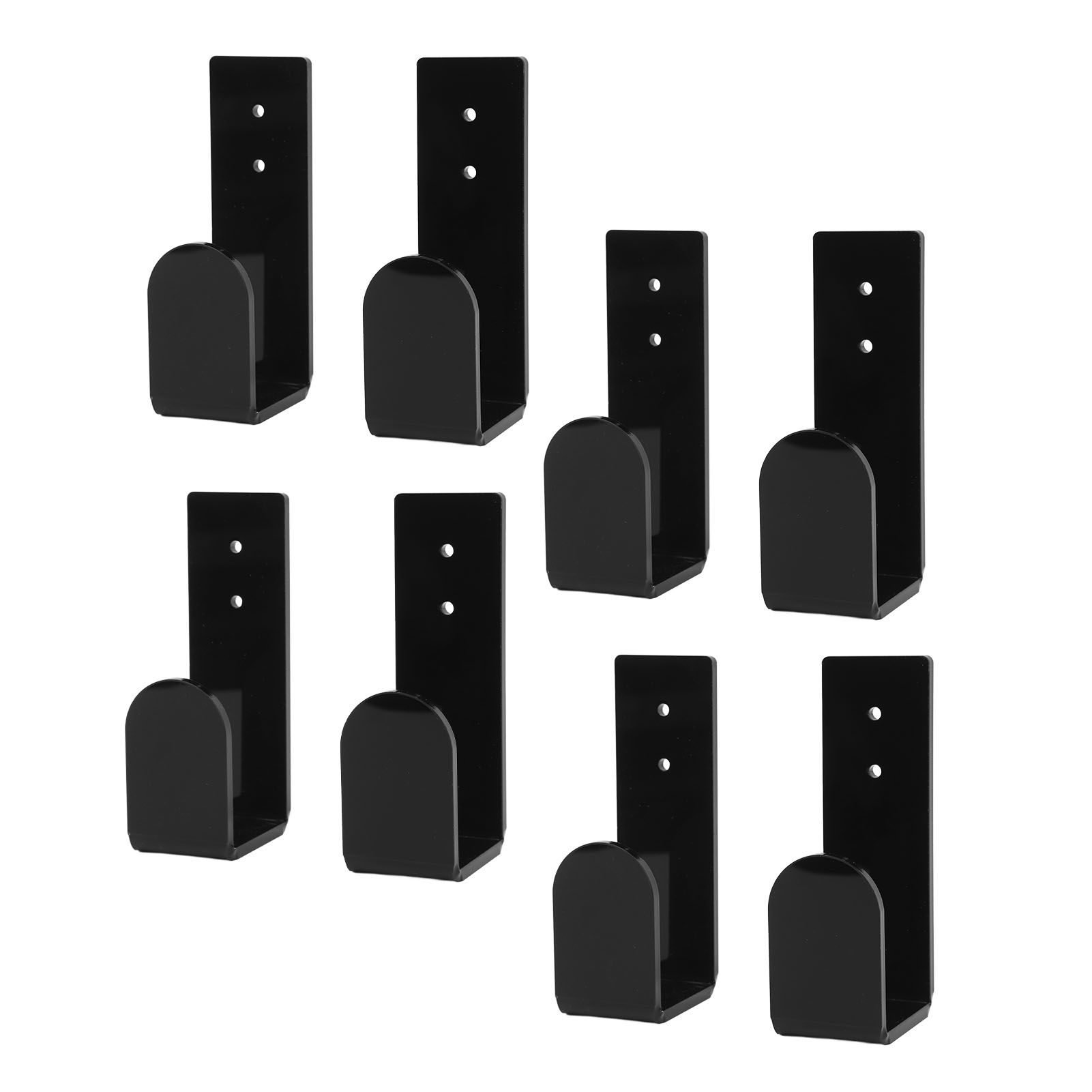 8Pcs Computer Keyboard Holder Acrylic Space Saving Flexible Keyboard Storage Rack view 9