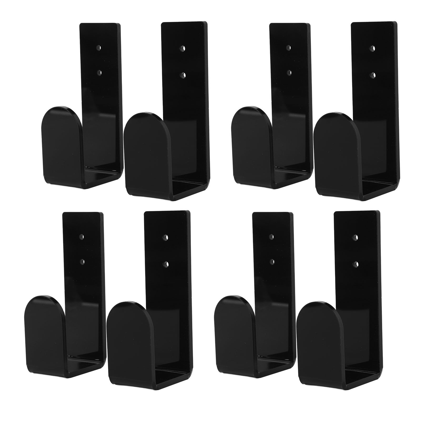 8Pcs Computer Keyboard Holder Acrylic Space Saving Flexible Keyboard Storage Rack view 10