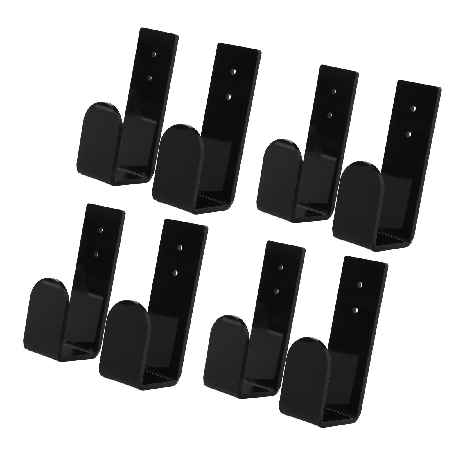 8Pcs Computer Keyboard Holder Acrylic Space Saving Flexible Keyboard Storage Rack view 11