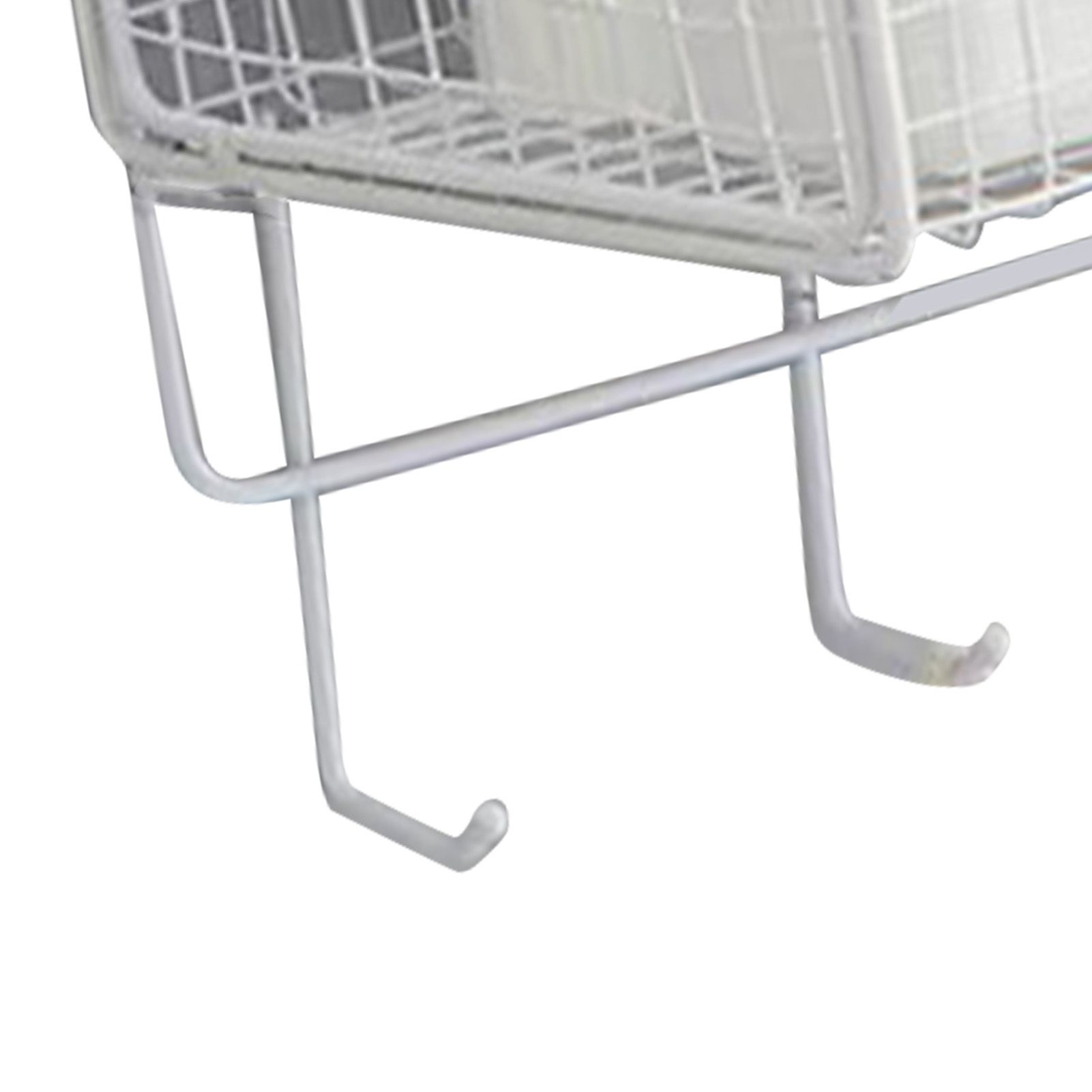 Wall Mount Storage Basket Multifunctional Iron Wall Hanging Organizer Rack view 7