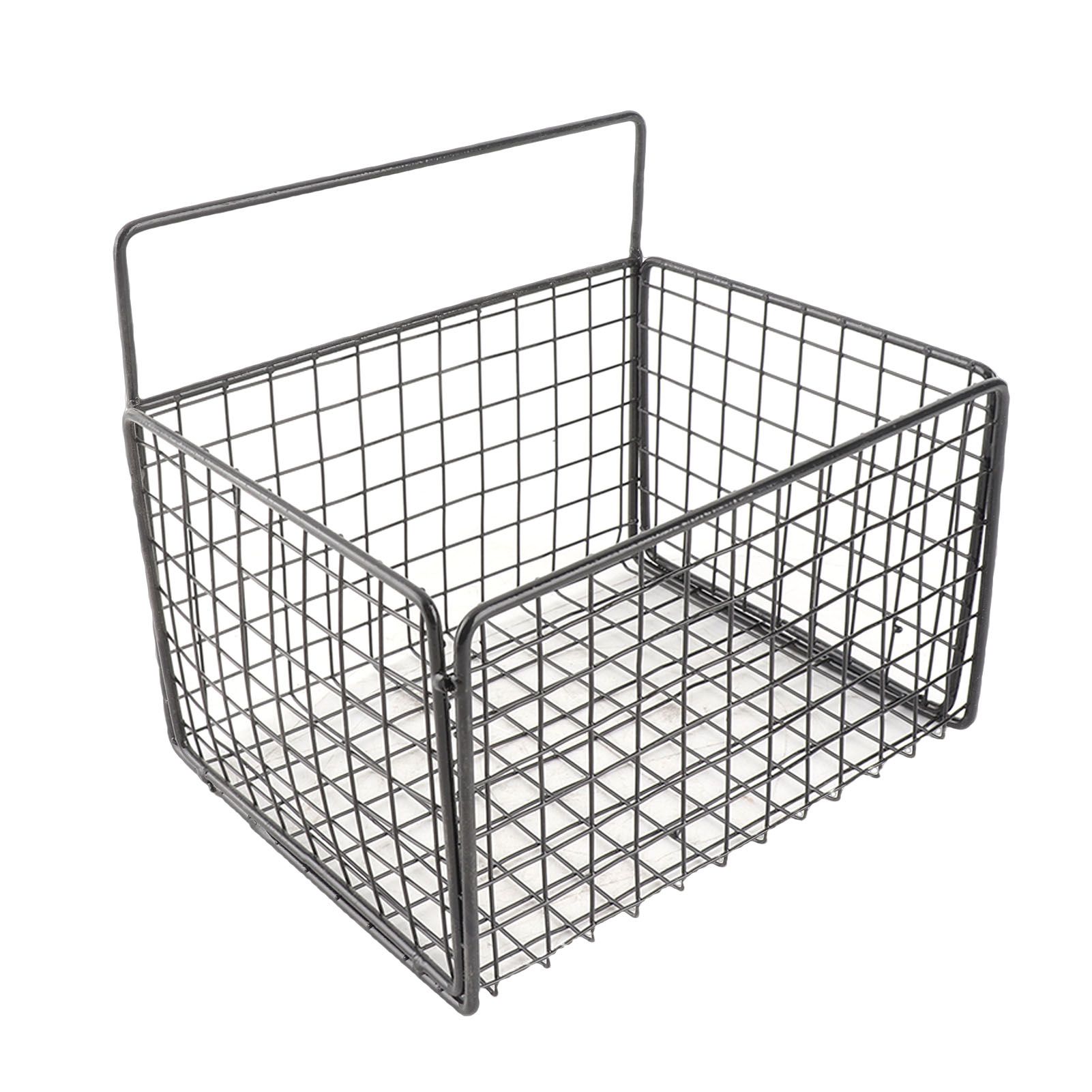 Kitchen Wall Basket Single Metal Large Capacity Space Saving Wall Mounted — image 1