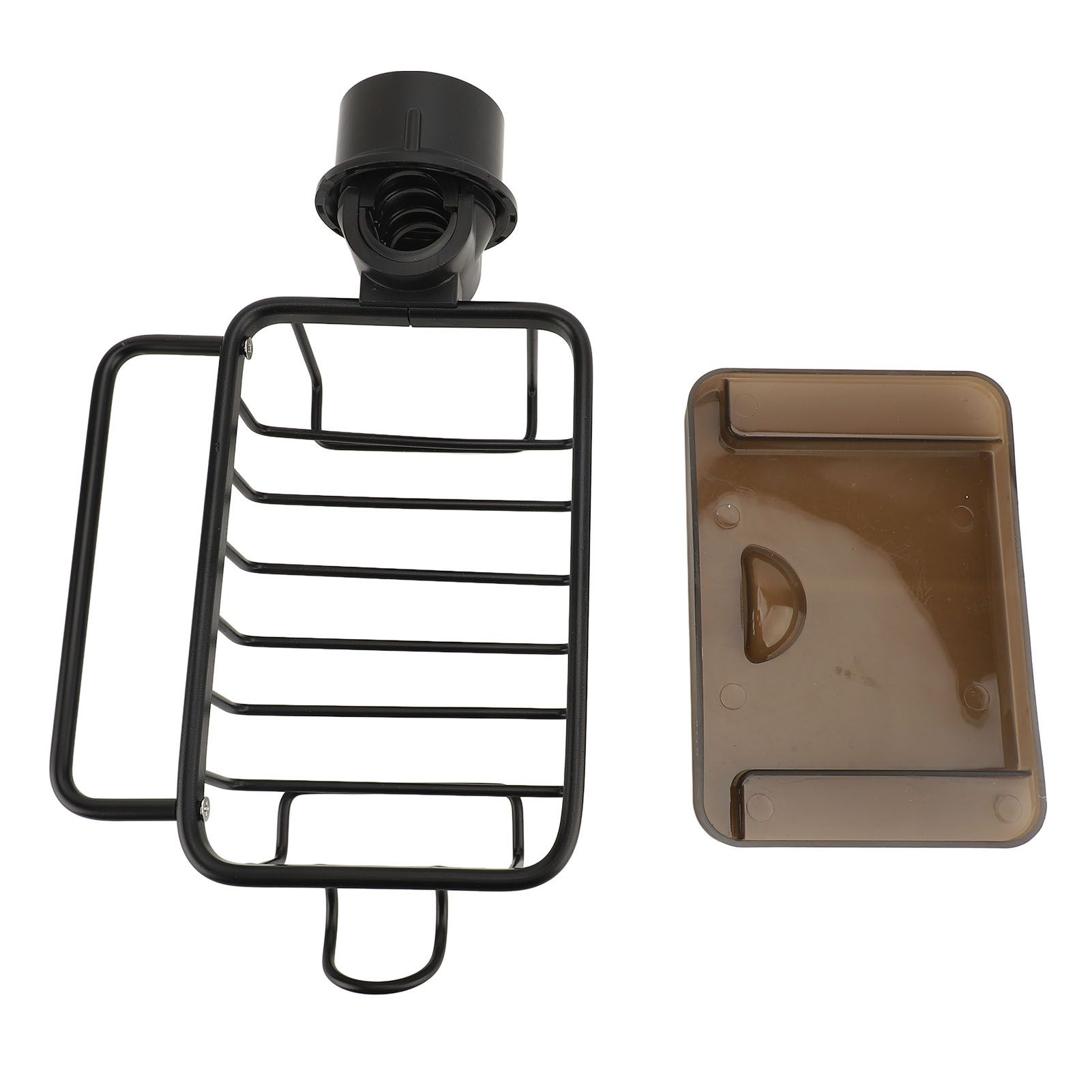 Faucet Sponge Holder Multifunctional Kitchen Sink Caddy Organizer Over Faucet view 3