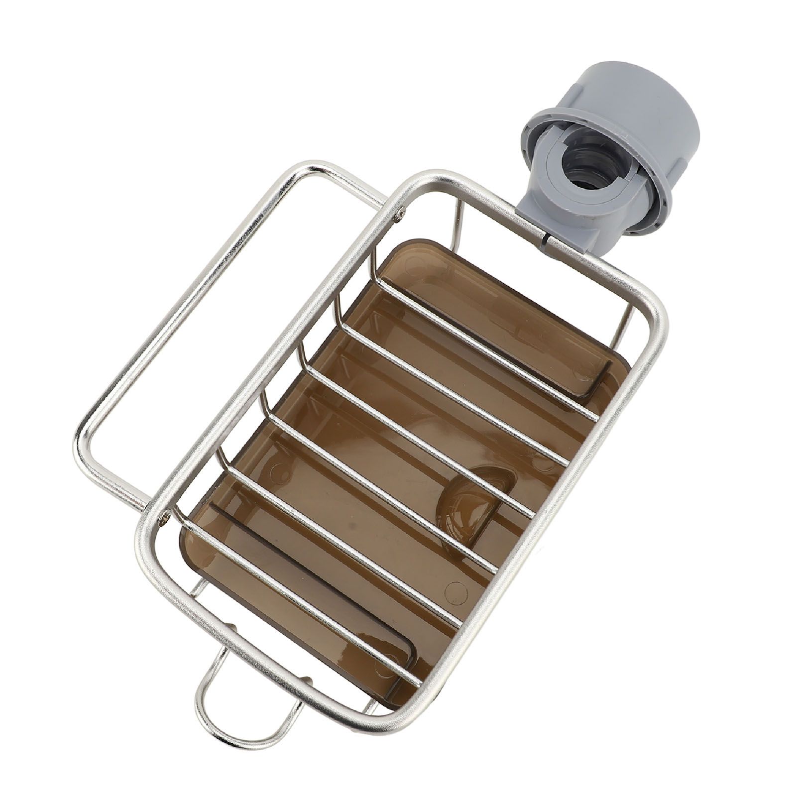 Faucet Sponge Holder Multifunctional Kitchen Sink Caddy Organizer Over Faucet view 10