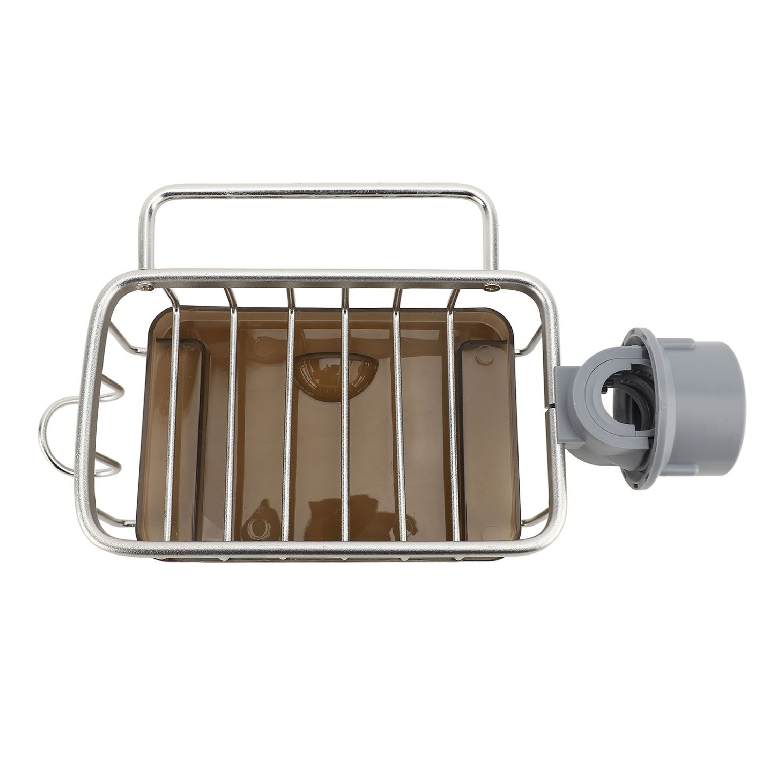 Faucet Sponge Holder Multifunctional Kitchen Sink Caddy Organizer Over Faucet view 12