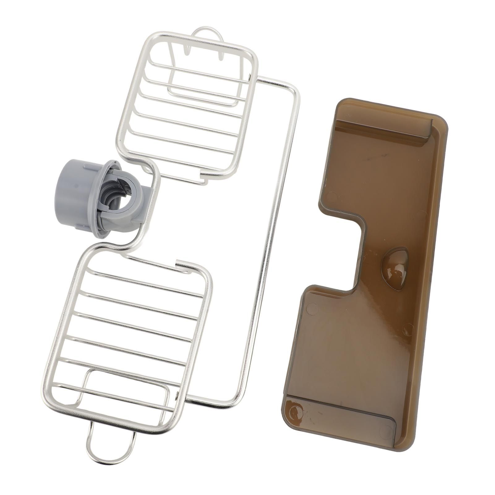 Kitchen Sink Faucet Organizer Space Aluminium Plastic Multifunctional Space view 4