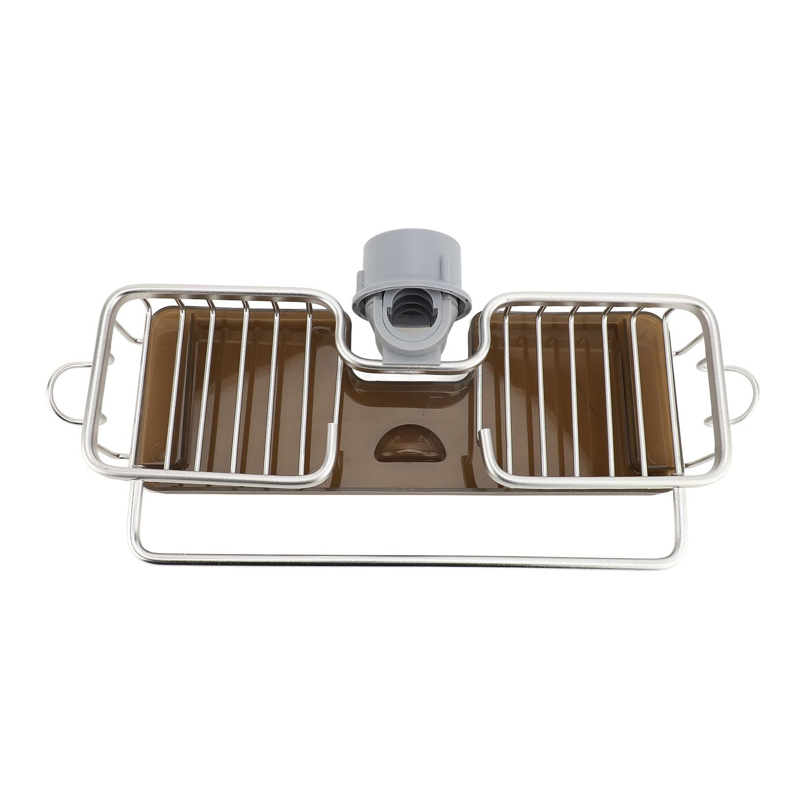 Kitchen Sink Faucet Organizer Space Aluminium Plastic Multifunctional Space view 8