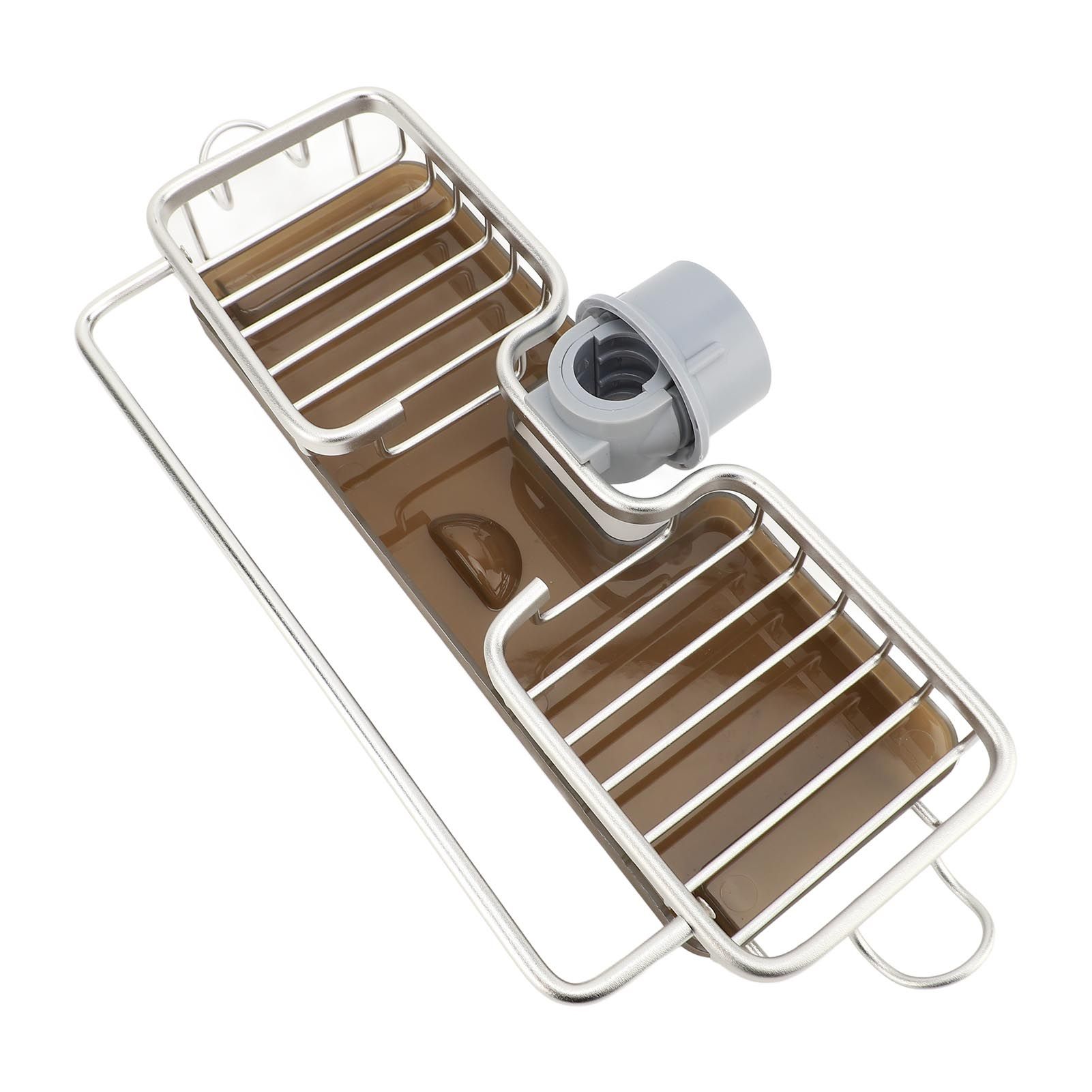 Kitchen Sink Faucet Organizer Space Aluminium Plastic Multifunctional Space view 9
