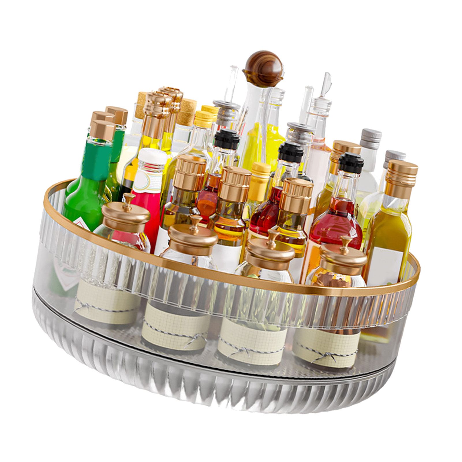 Rotating Spice Organizer Multifunctional Strong Load Bearing Large Capacity — image 1