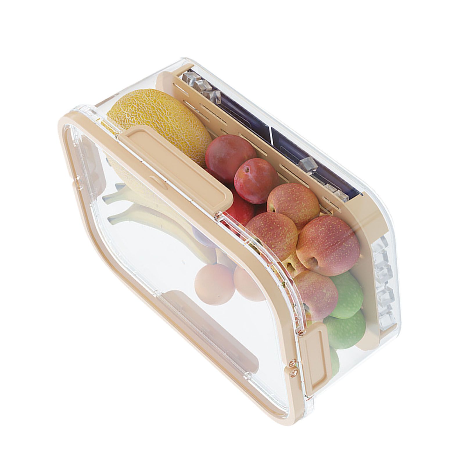 Portable Crisper Box Multipurpose Large Capacity Rectangular Food Grade view 4