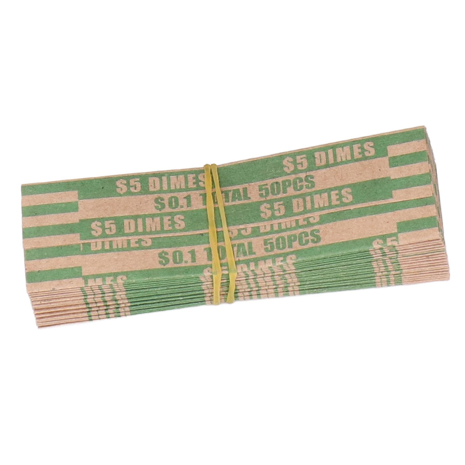 300pcs Coin Wrapper Anti Breakage Preformed Coin Paper Tube for Manual Filling view 9