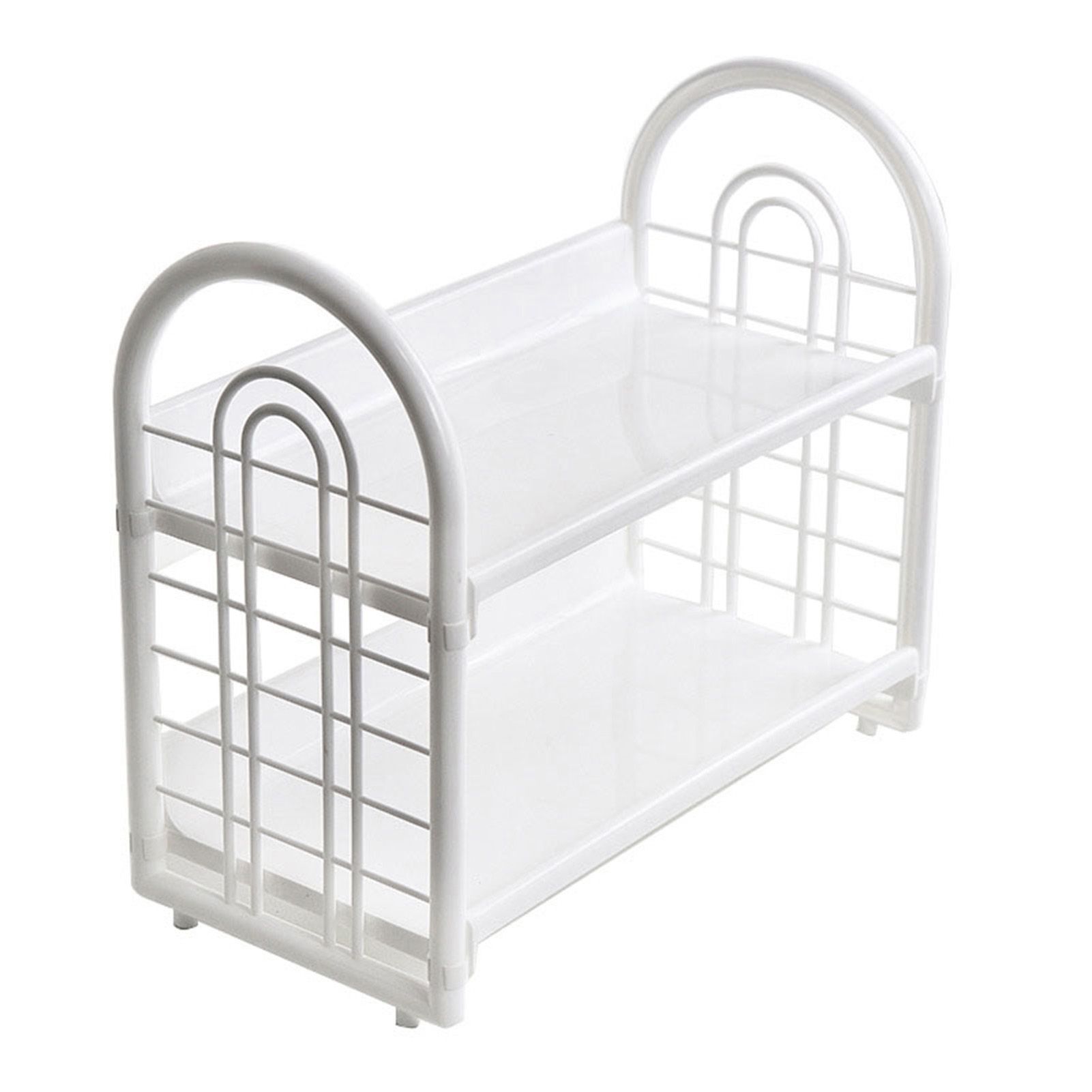 Simple Double Layer Desktop Storage Rack Desk Mini Bookshelf Storage Shelf for