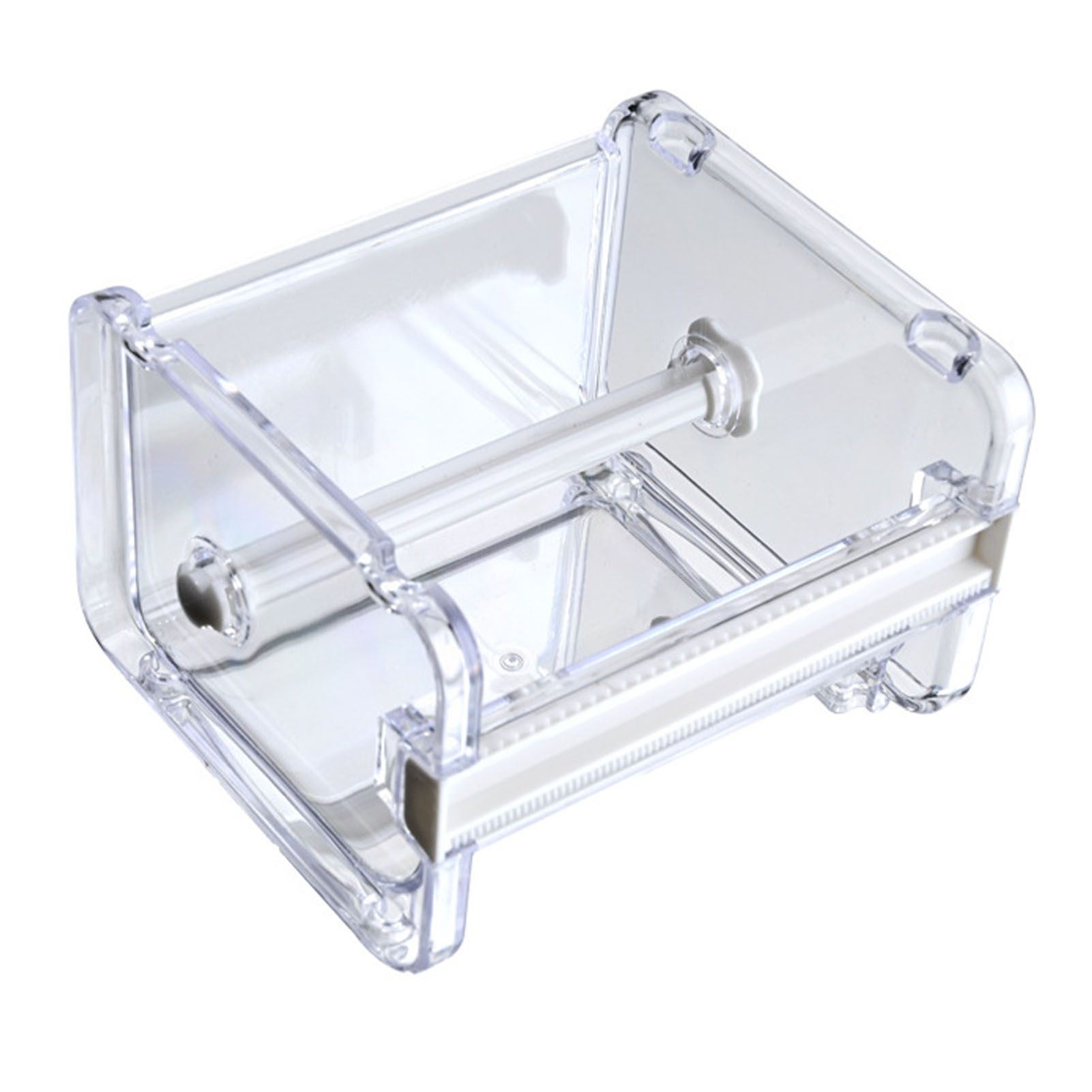 Tape Holder Cutter Simple Mini Multipurpose Tape Holder Organizer Desktop view 3