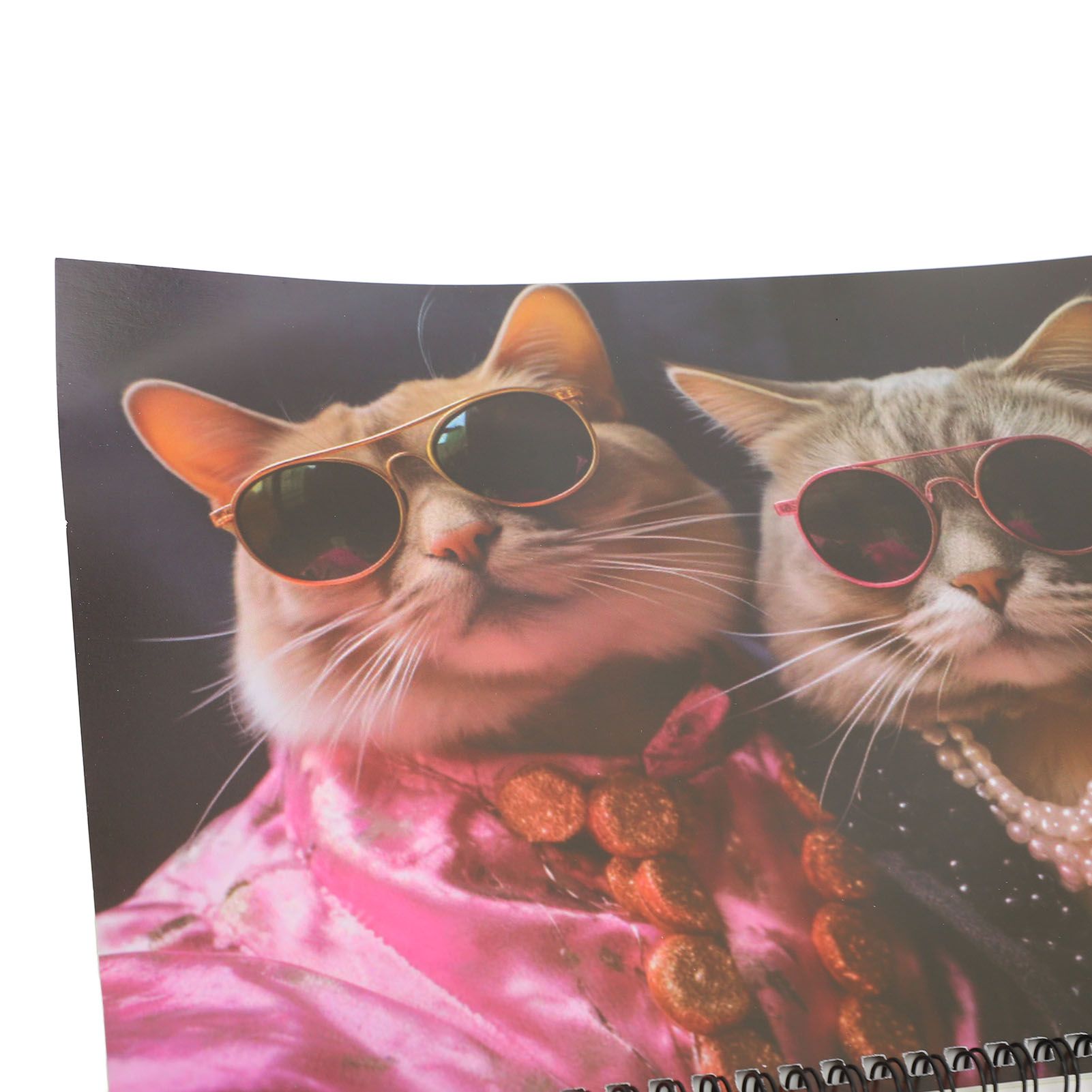Tabletop Calendar Monthly Planner Clear Image Brightly Colored 2025 Stylish view 7