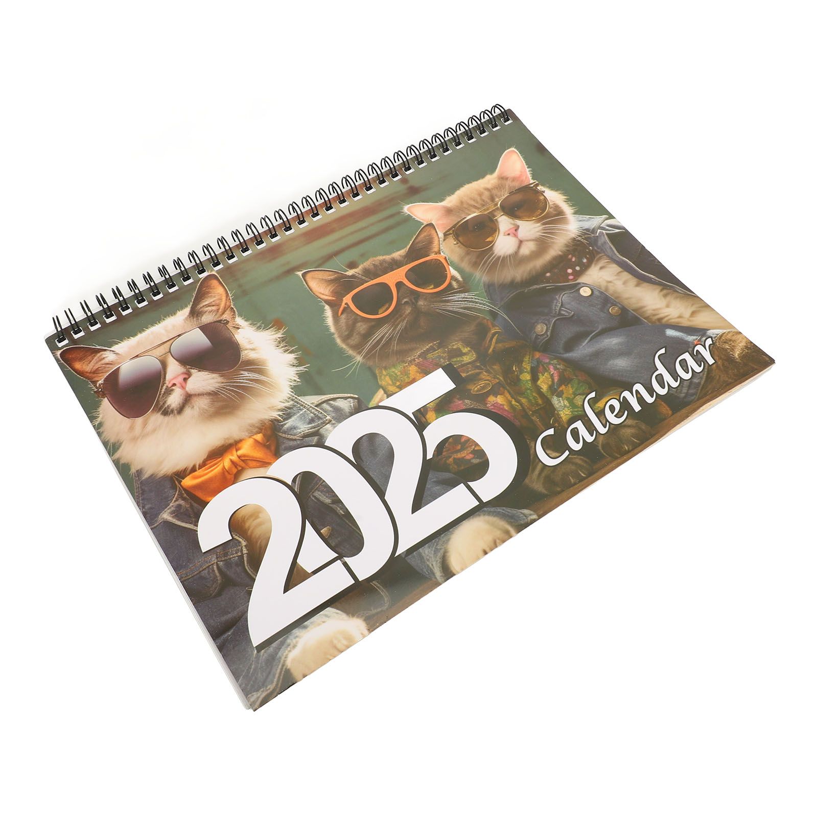 Tabletop Calendar Monthly Planner Clear Image Brightly Colored 2025 Stylish view 12