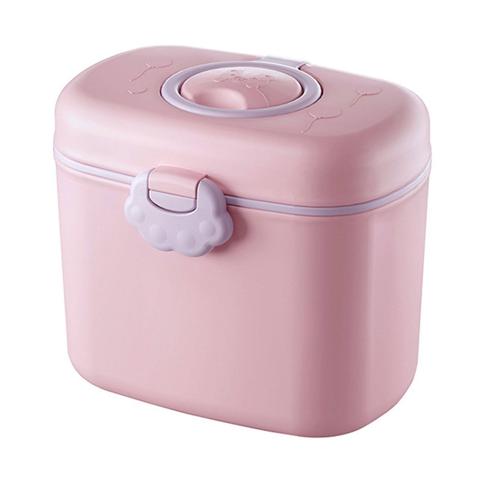 C Dispenser Portable Sealed Milk Powder Dispenser Container with Carry Handle view 2
