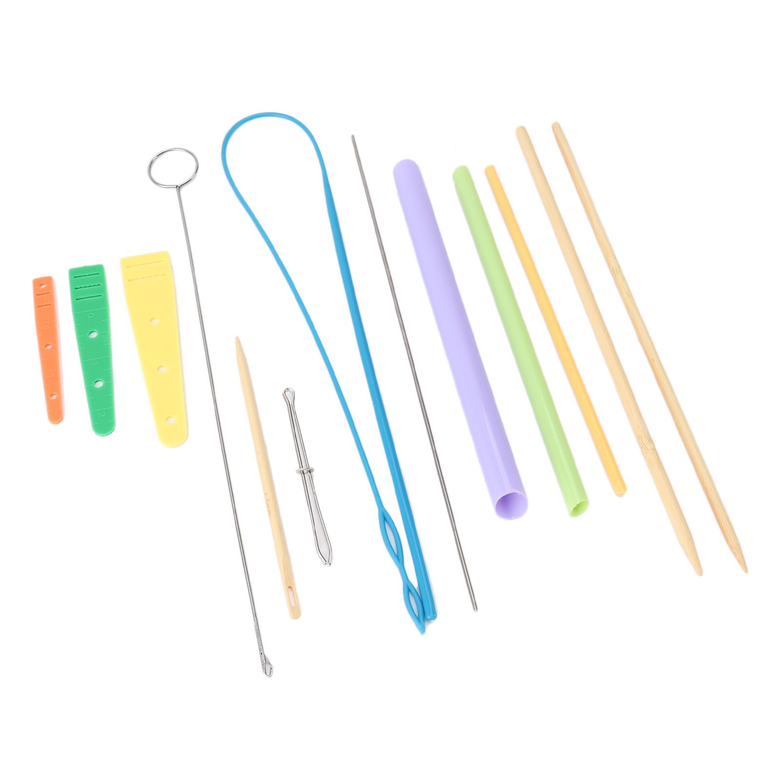 13PCS Sewing Loop Kit Stainless Steel Easy Drawstring Threader Tool Set Loop view 6