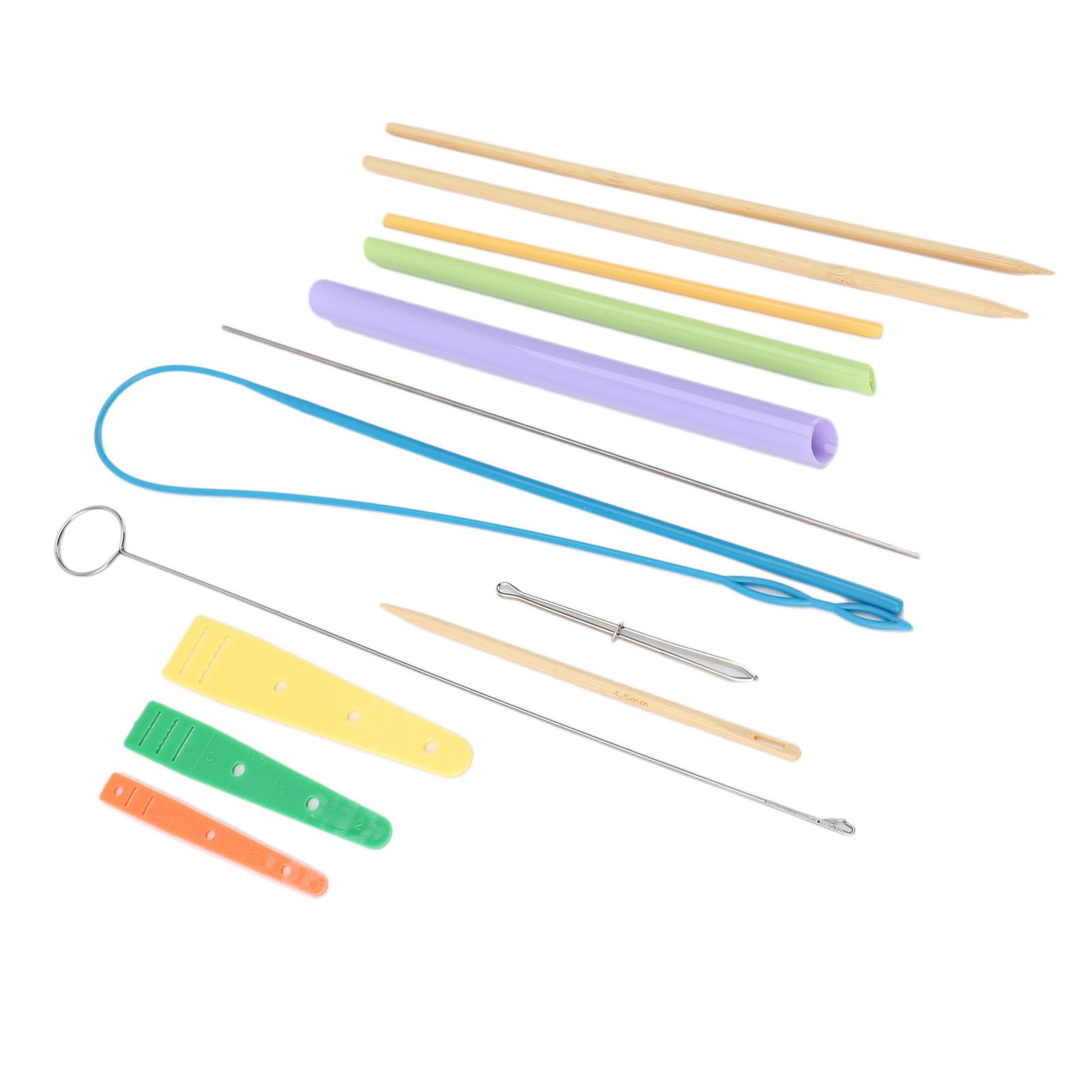 13PCS Sewing Loop Kit Stainless Steel Easy Drawstring Threader Tool Set Loop view 9