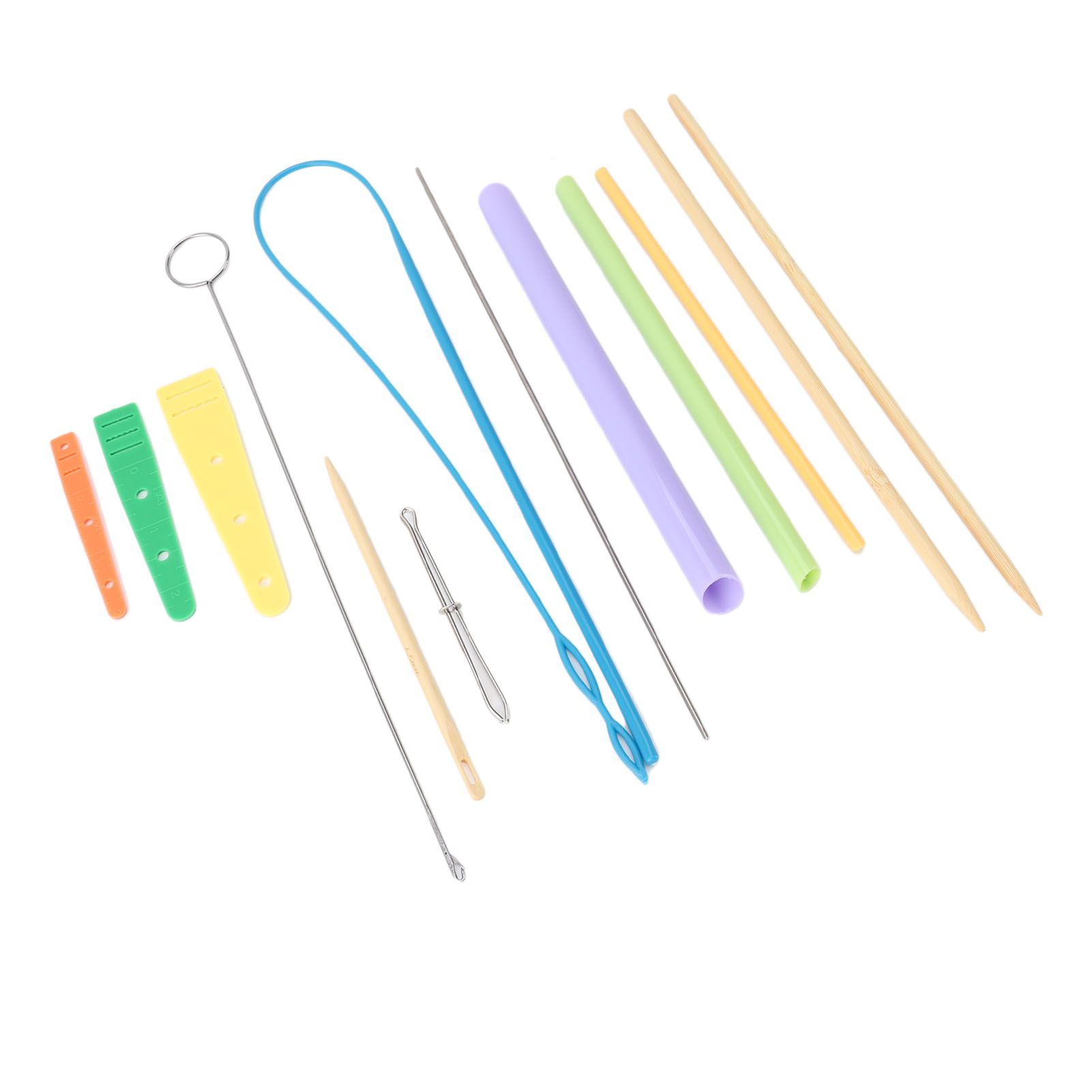 13PCS Sewing Loop Kit Stainless Steel Easy Drawstring Threader Tool Set Loop view 10