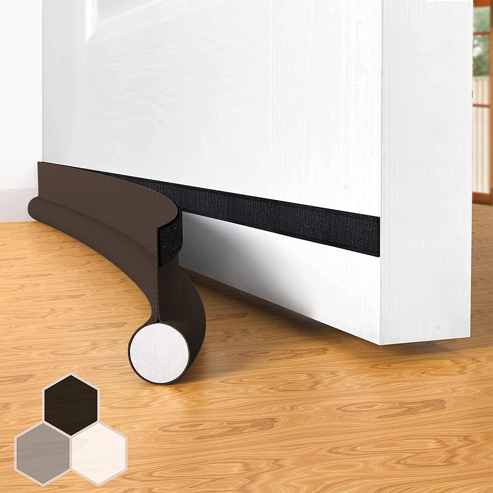 Door Draft Stopper Waterproof Soundproof One Sided Foam Under Door Noise view 7